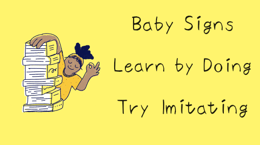 Baby Signs: First Words activity illustration