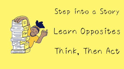 Welcome to Opposite Land activity illustration