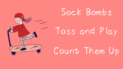 Sock-Bomb Showdown activity illustration