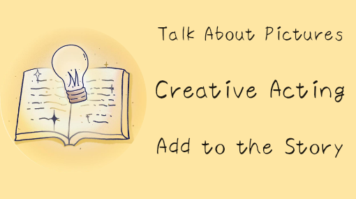 Roll-and-Tell Stories activity illustration