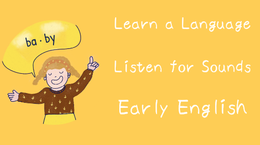 Listen for English Sounds activity illustration