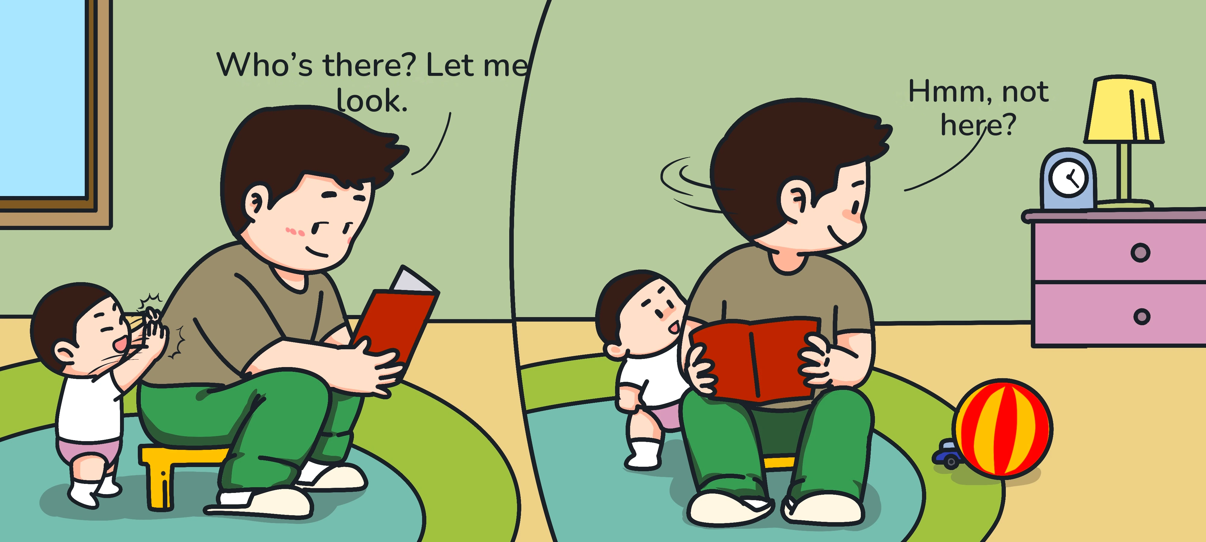 Hey! I’m Here!, step 2
