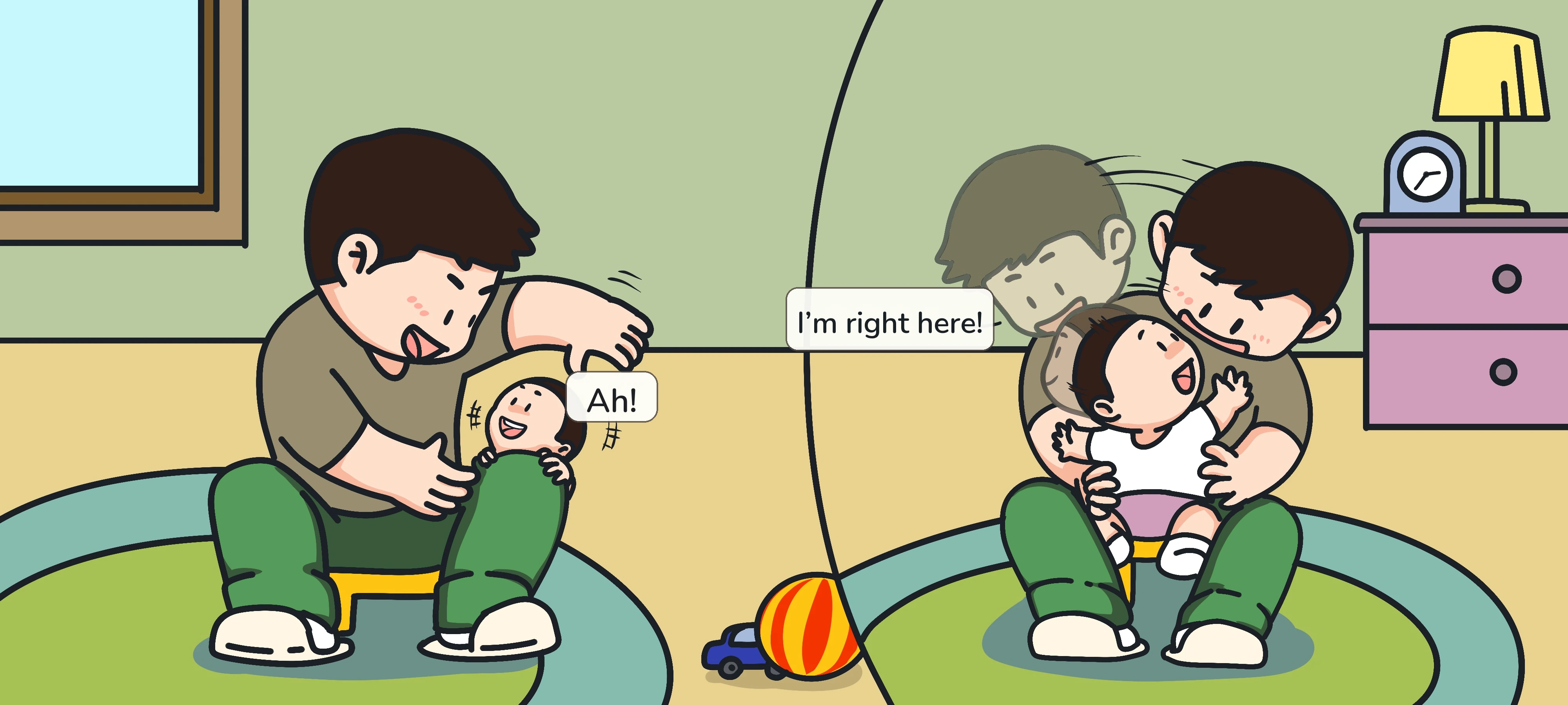 Hey! I’m Here!, step 3