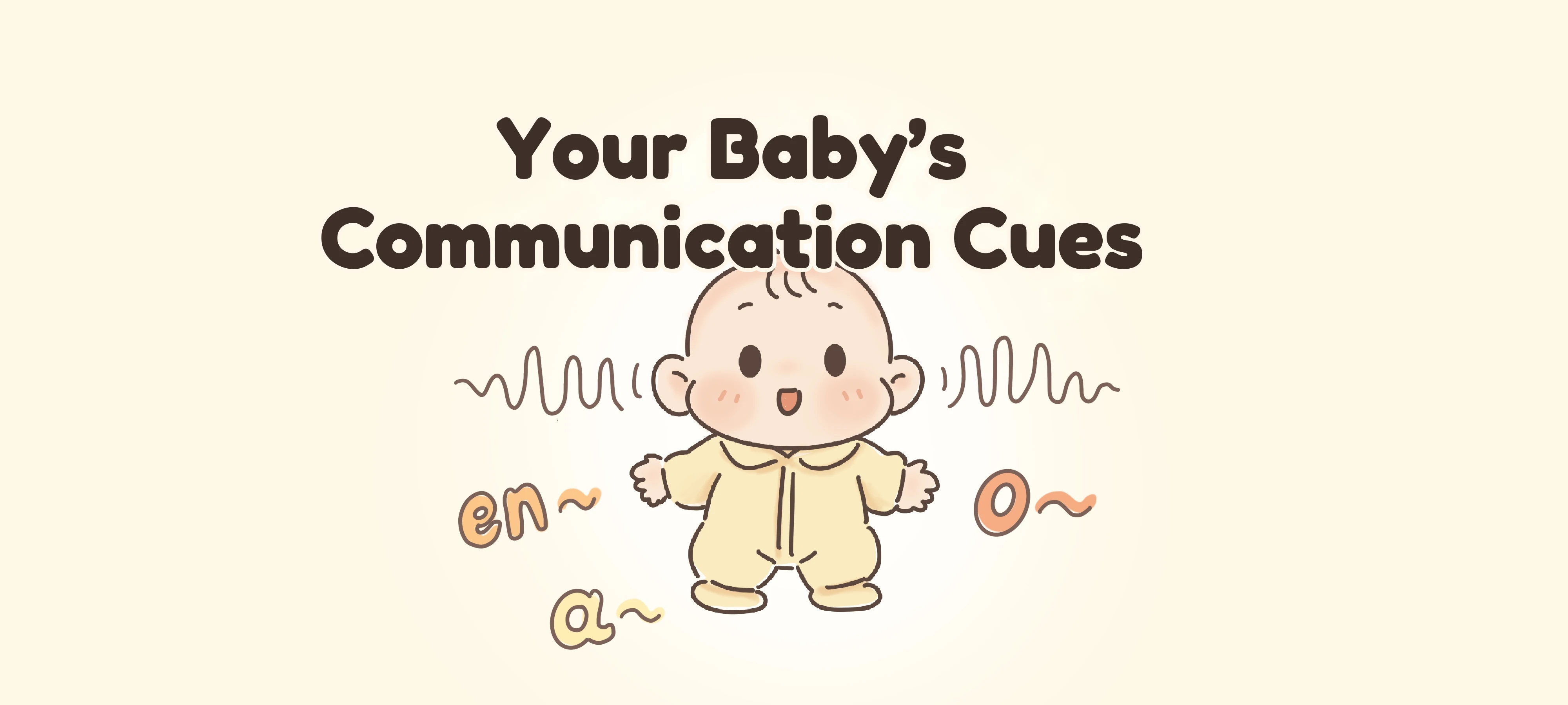 Your Baby’s Communication Cues activity illustration