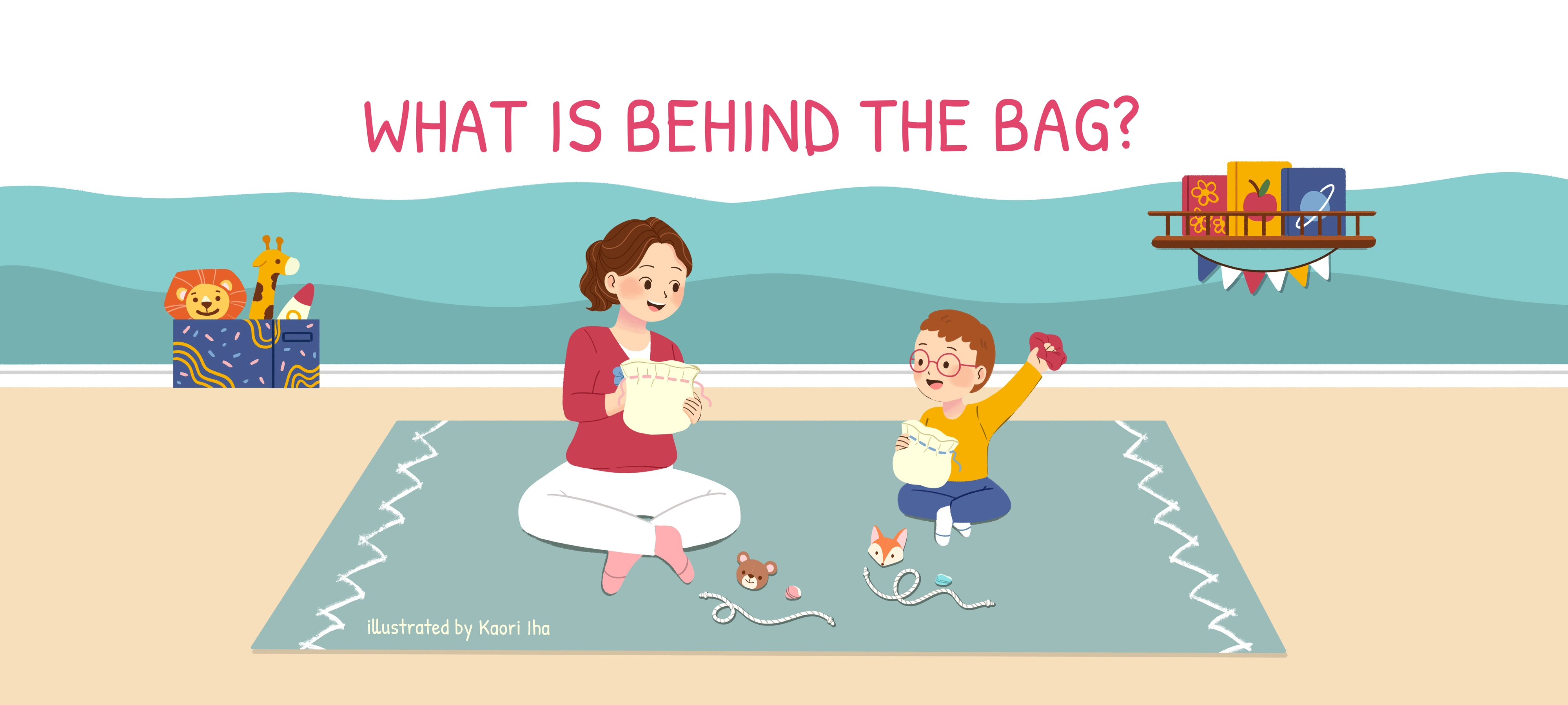 What Is Behind the Bag? activity illustration