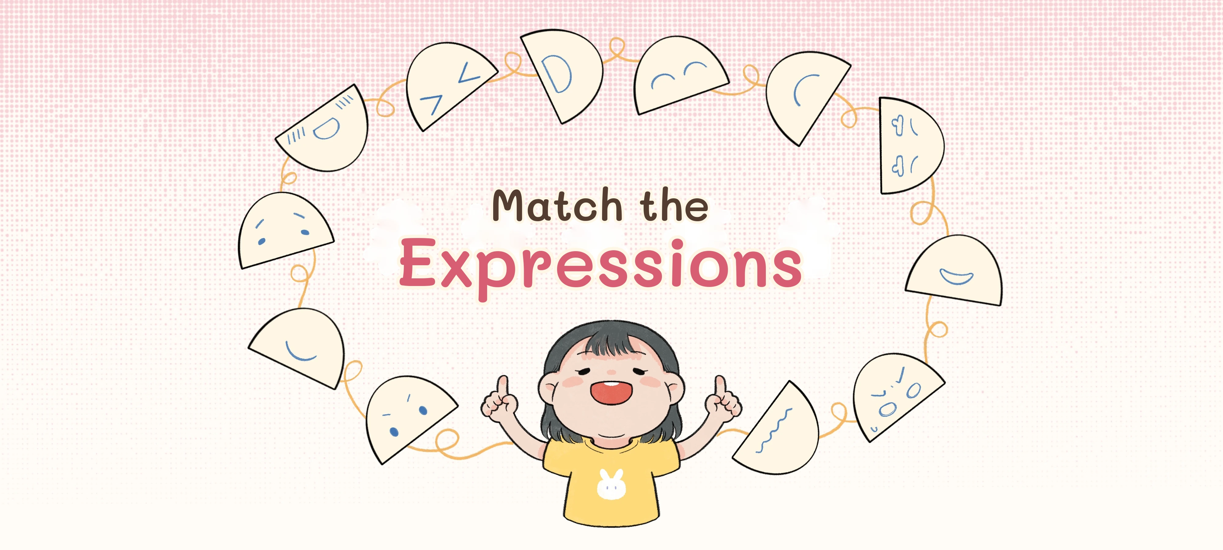Match the Expressions activity illustration