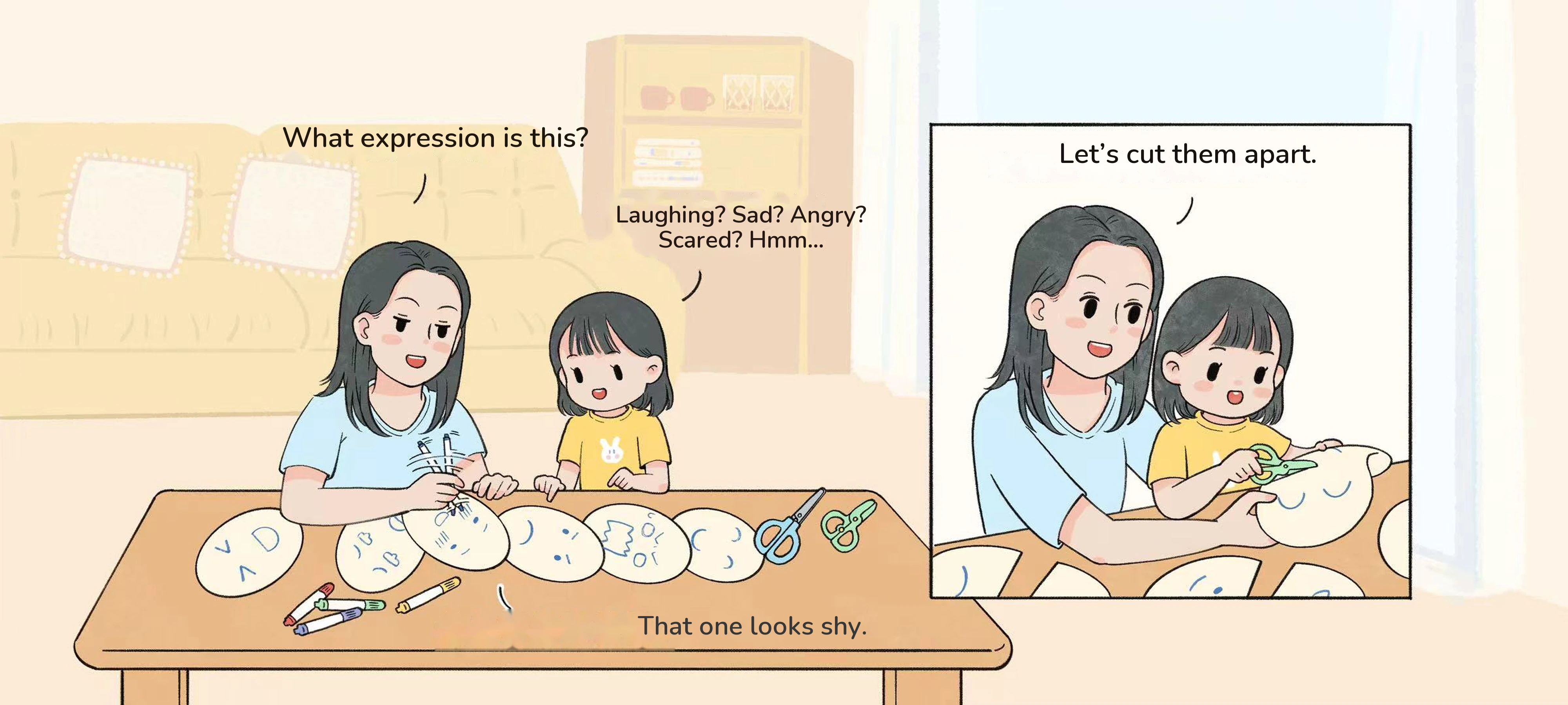 Match the Expressions, step 1