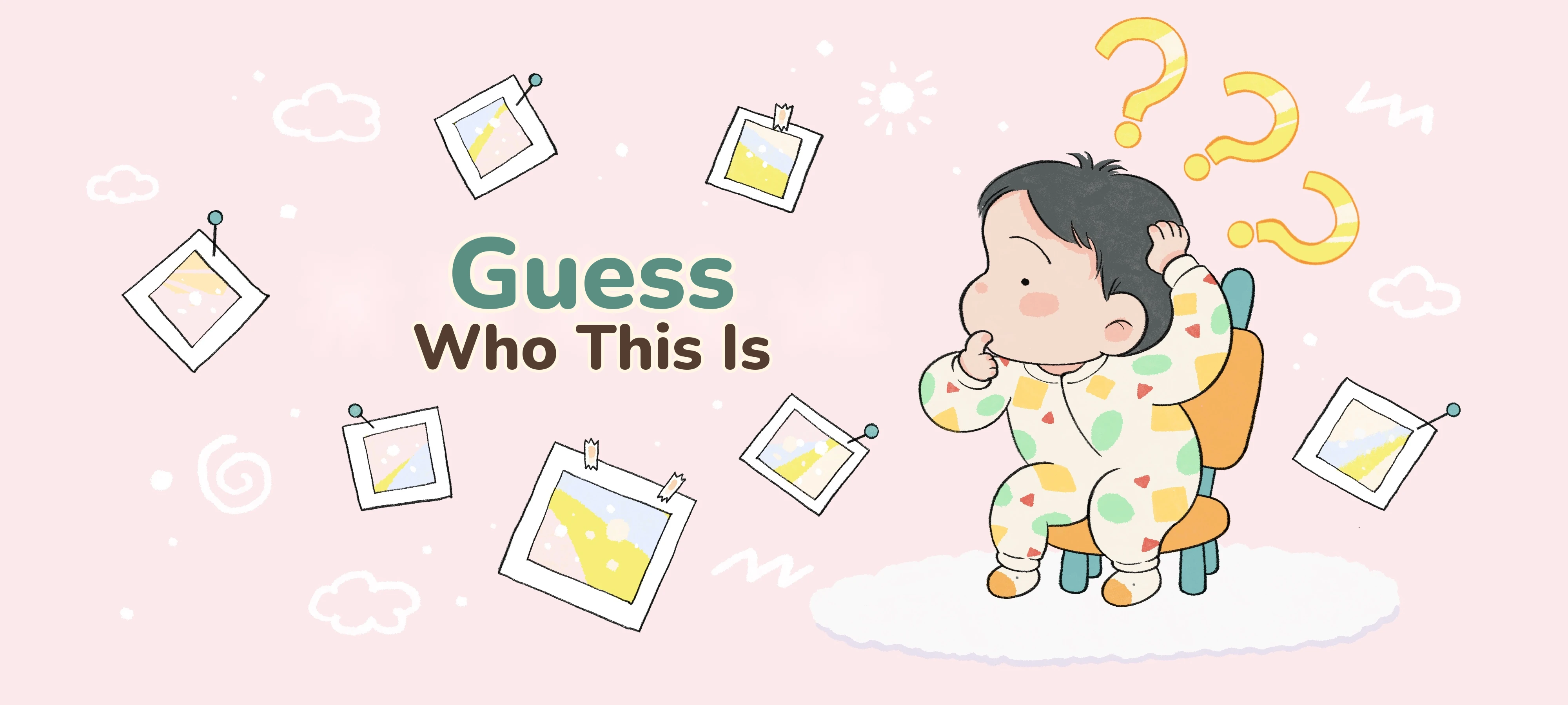 Guess Who This Is activity illustration