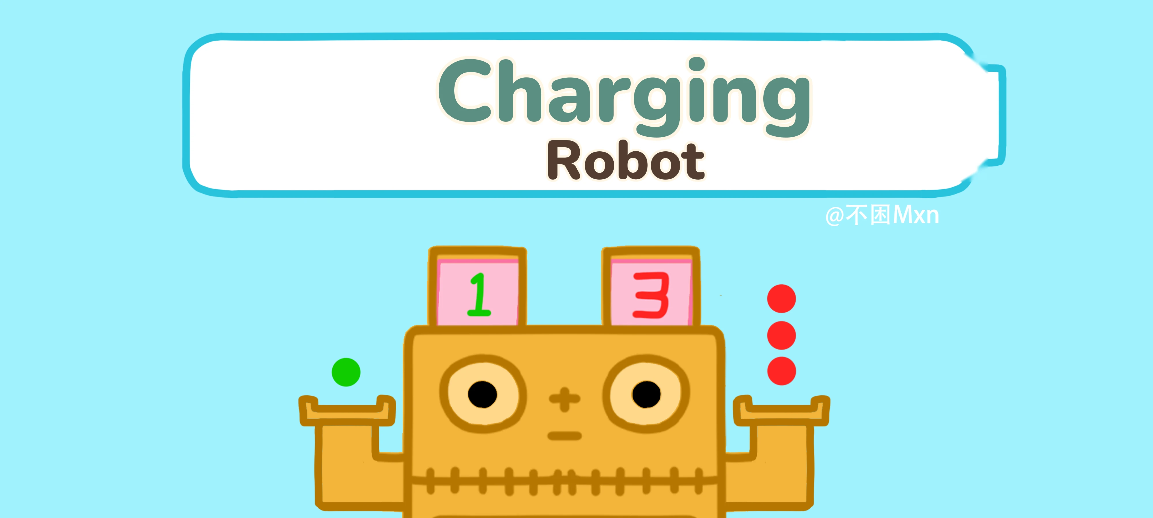 Charge the Robot activity illustration