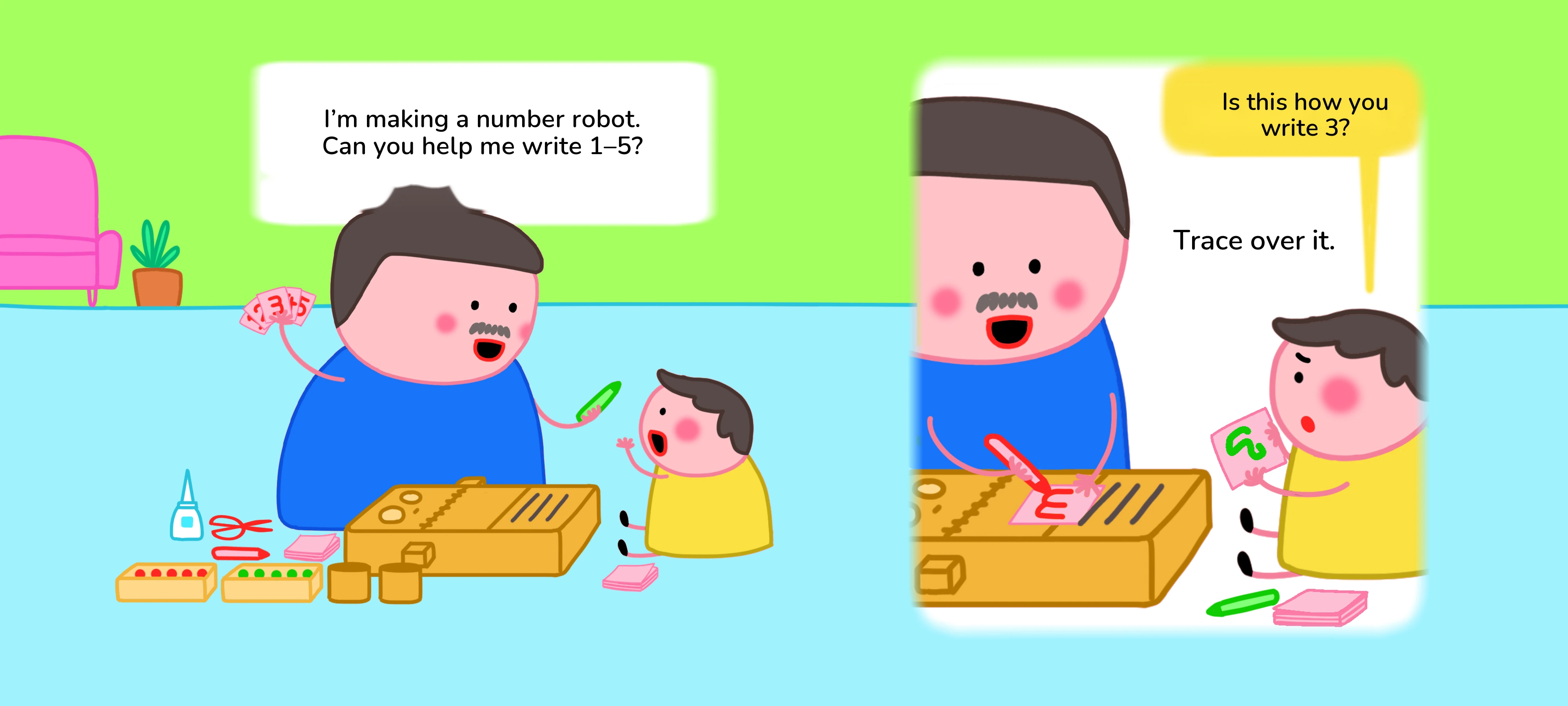 Charge the Robot, step 1
