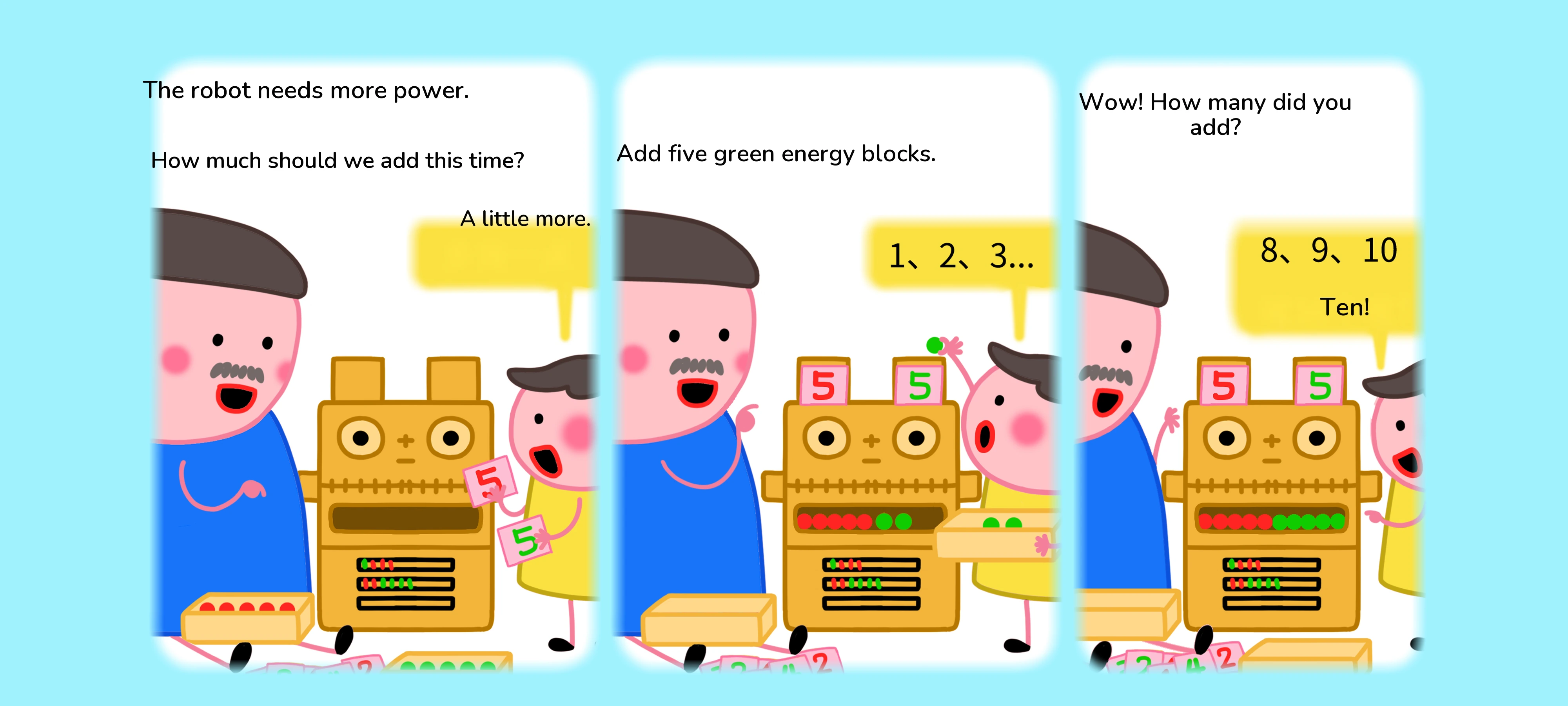 Charge the Robot, step 3