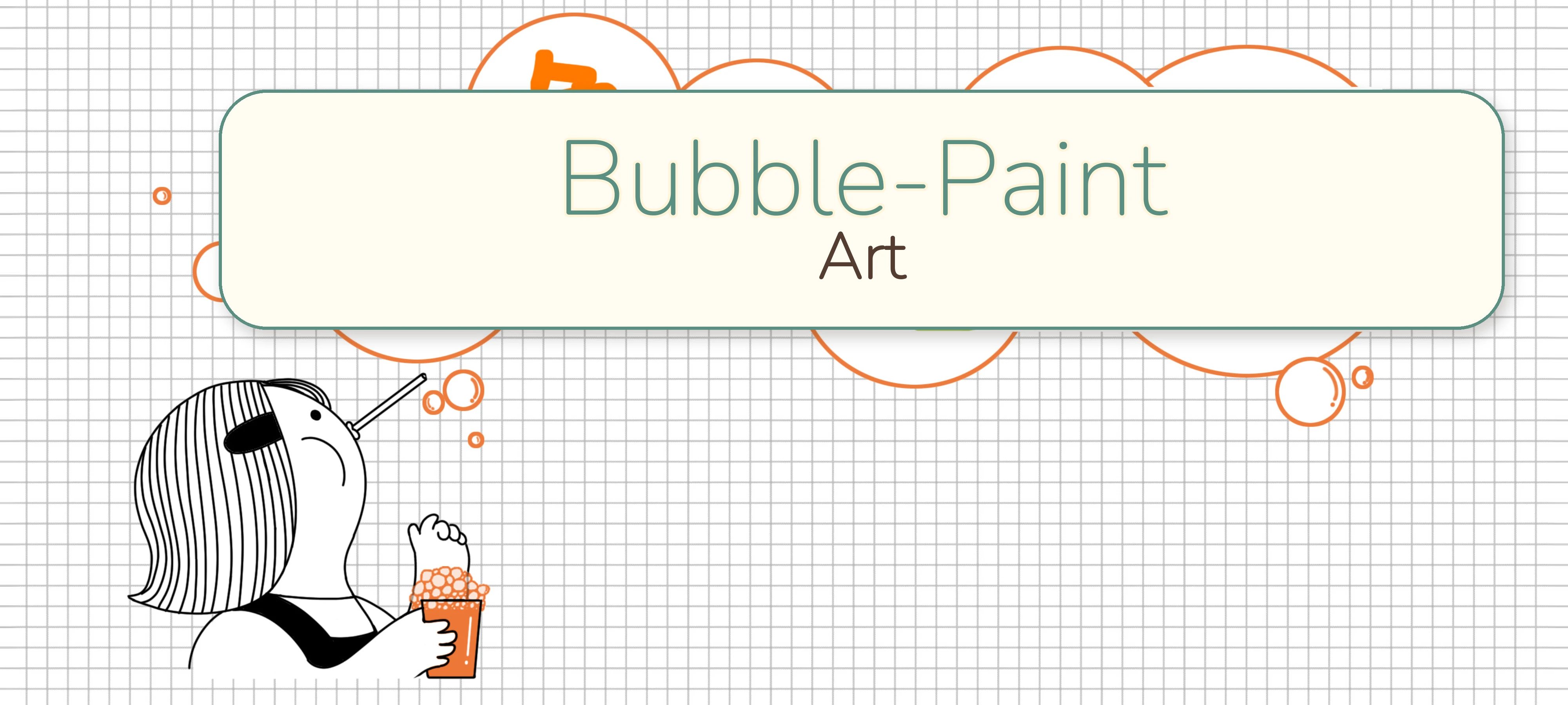 Bubble-Paint Art activity illustration