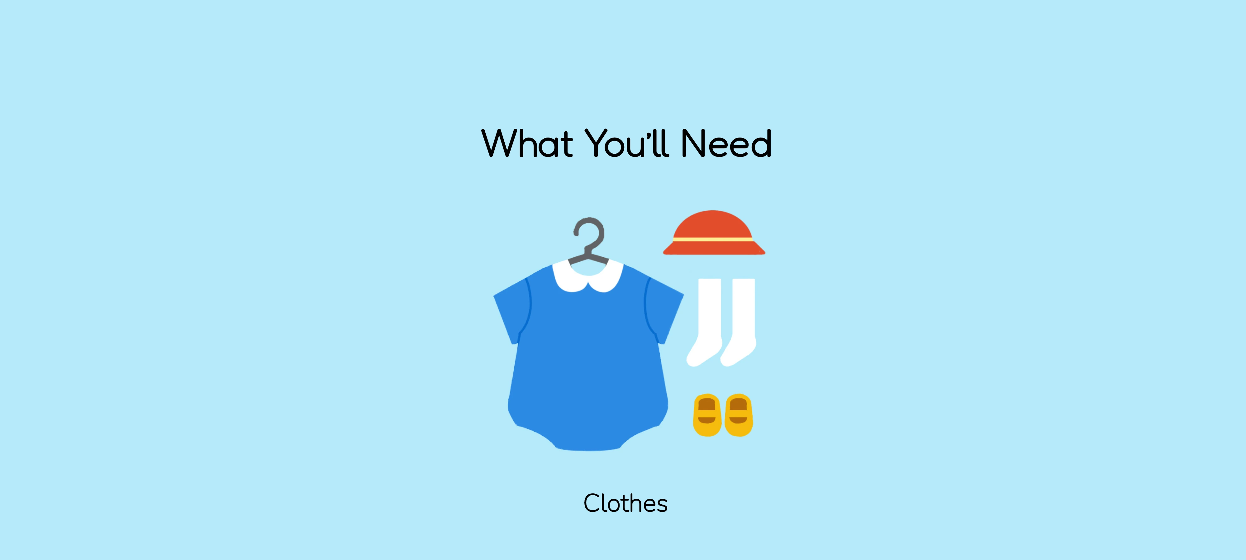 My Clothes, My Hat, preparation