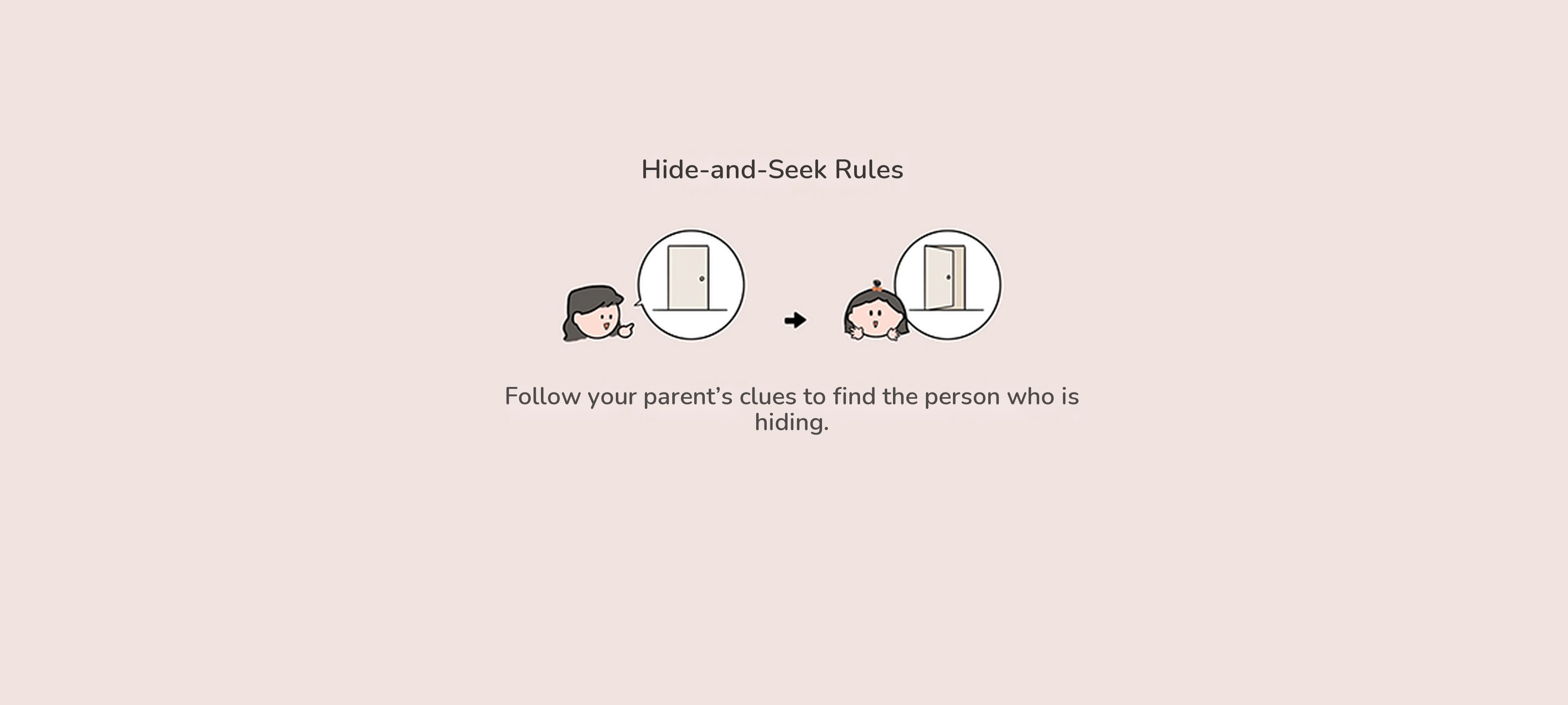 Find Dad with Clues, preparation