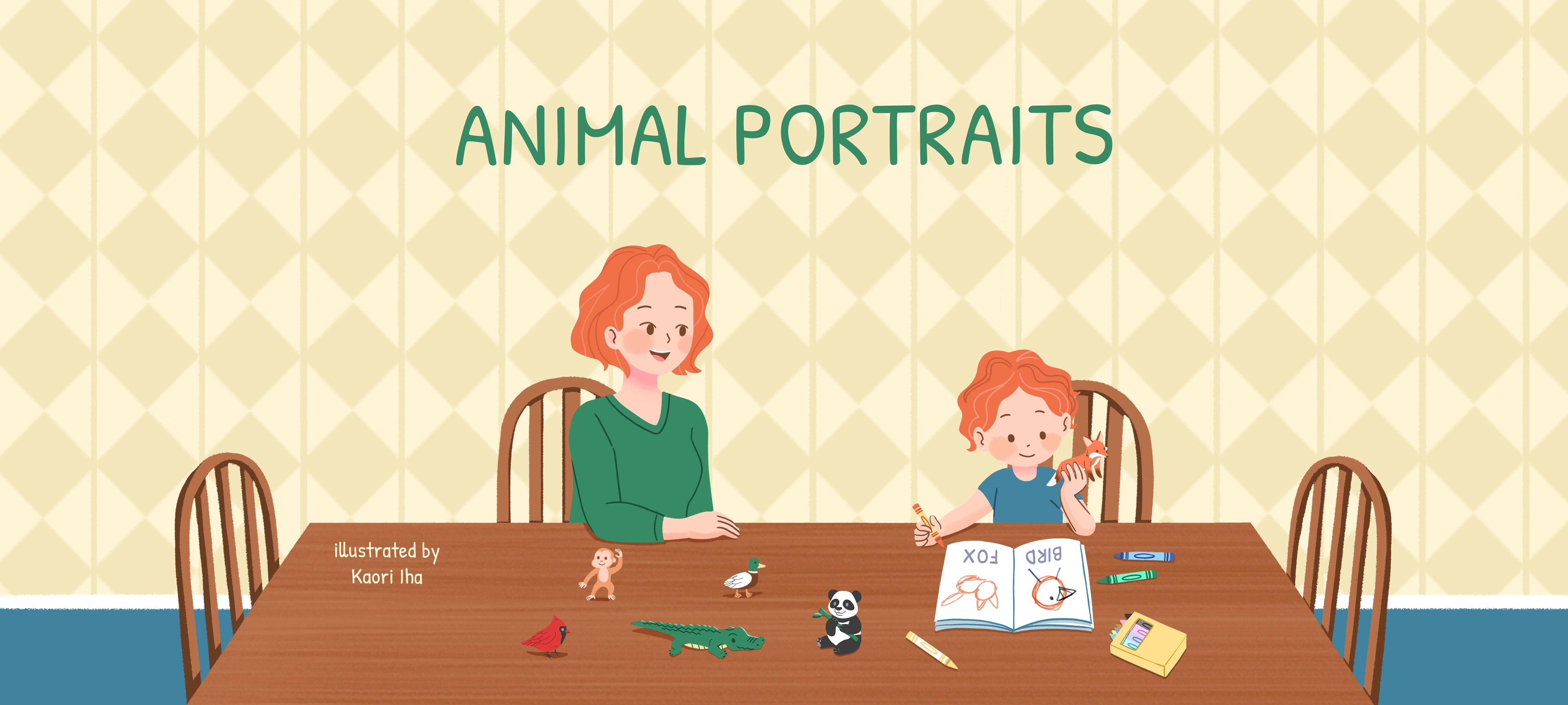 Animal Portraits activity illustration