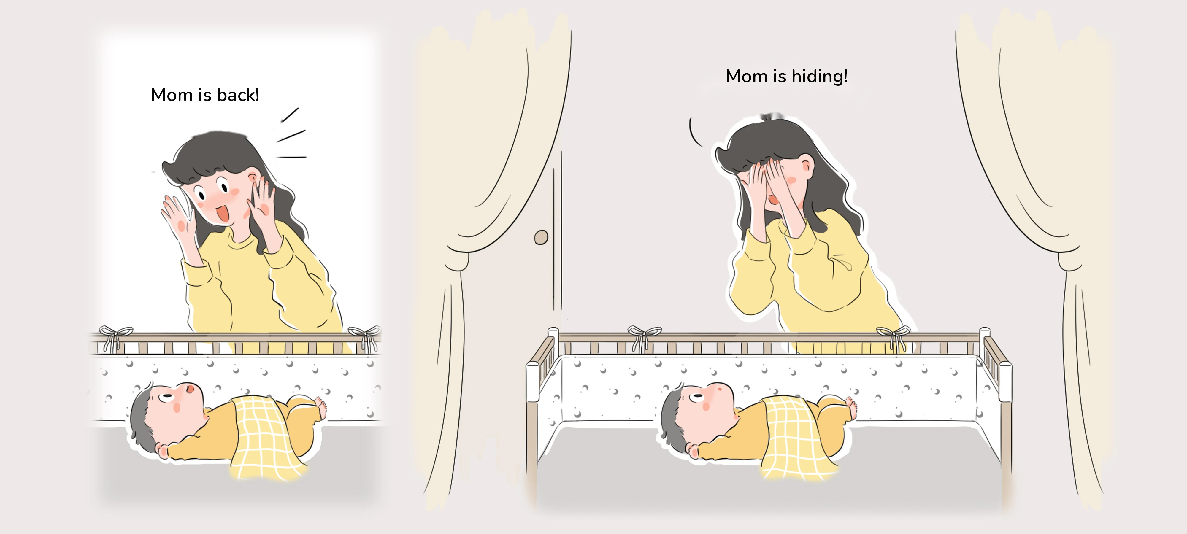 My First Peekaboo, step 1