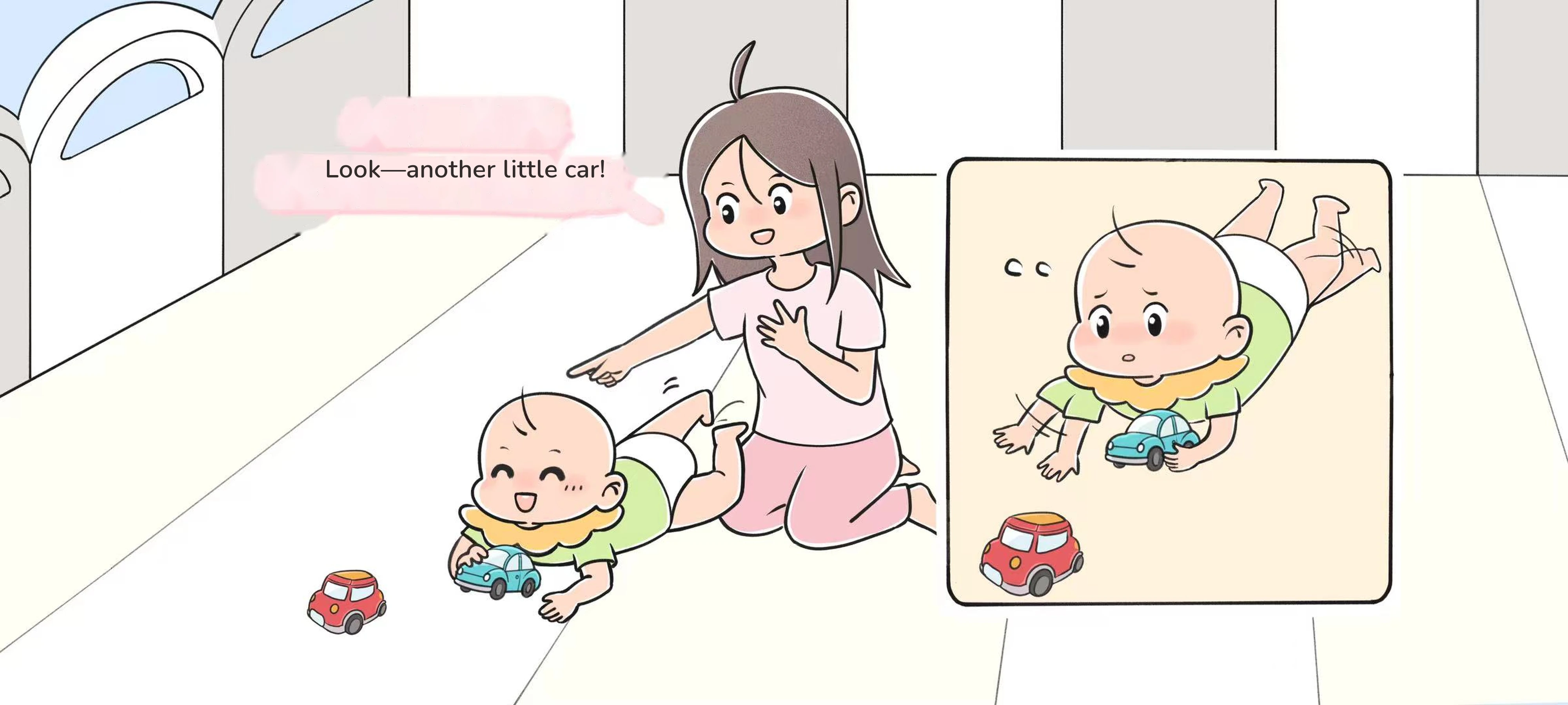 My First Belly Crawl, step 2