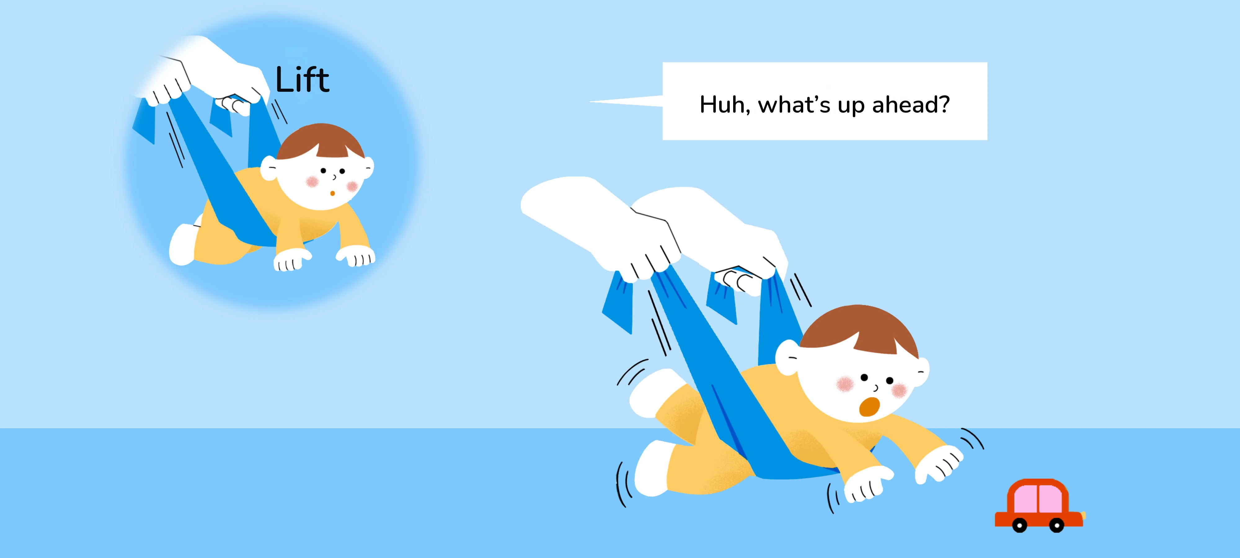 My First Hands-and-Knees Crawl, step 1