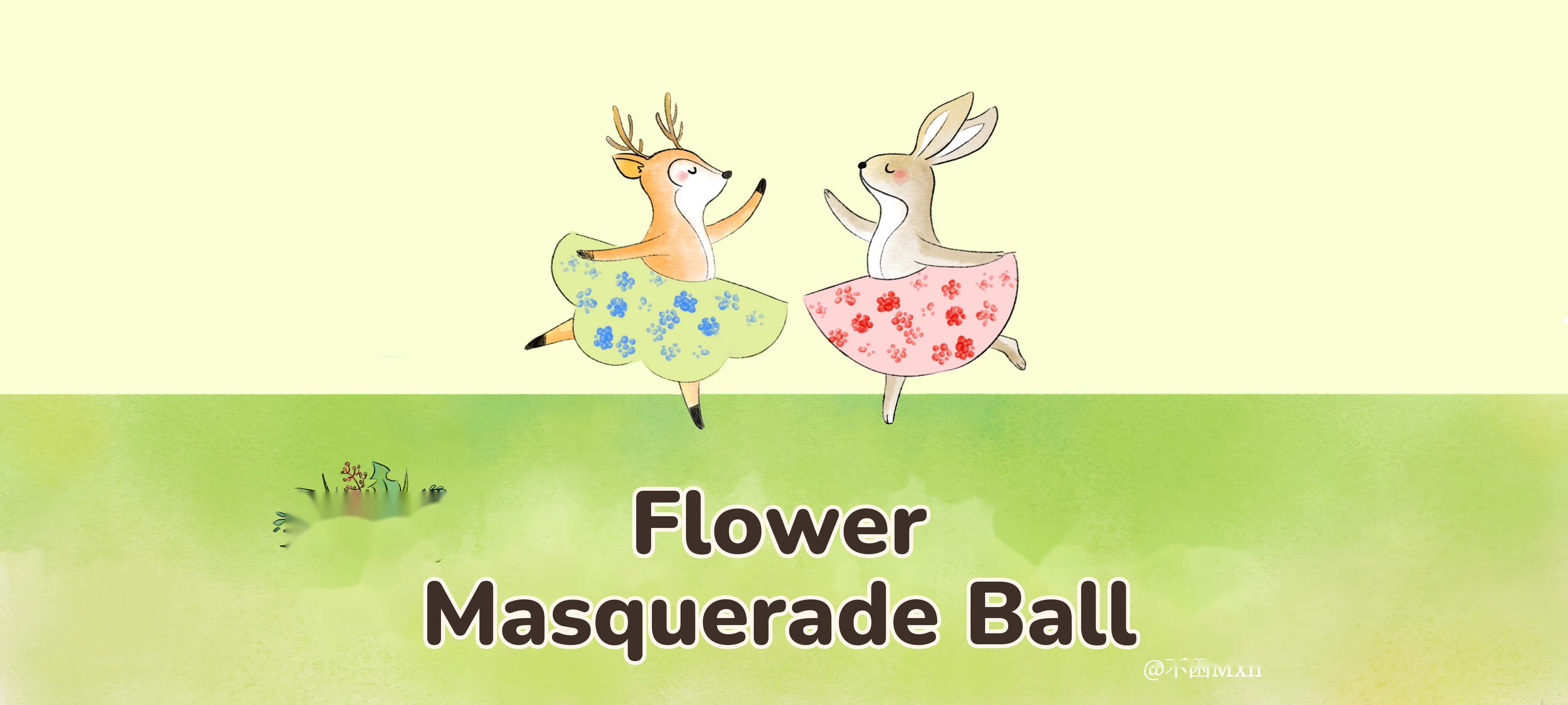 Animal Makeover Print Party activity illustration
