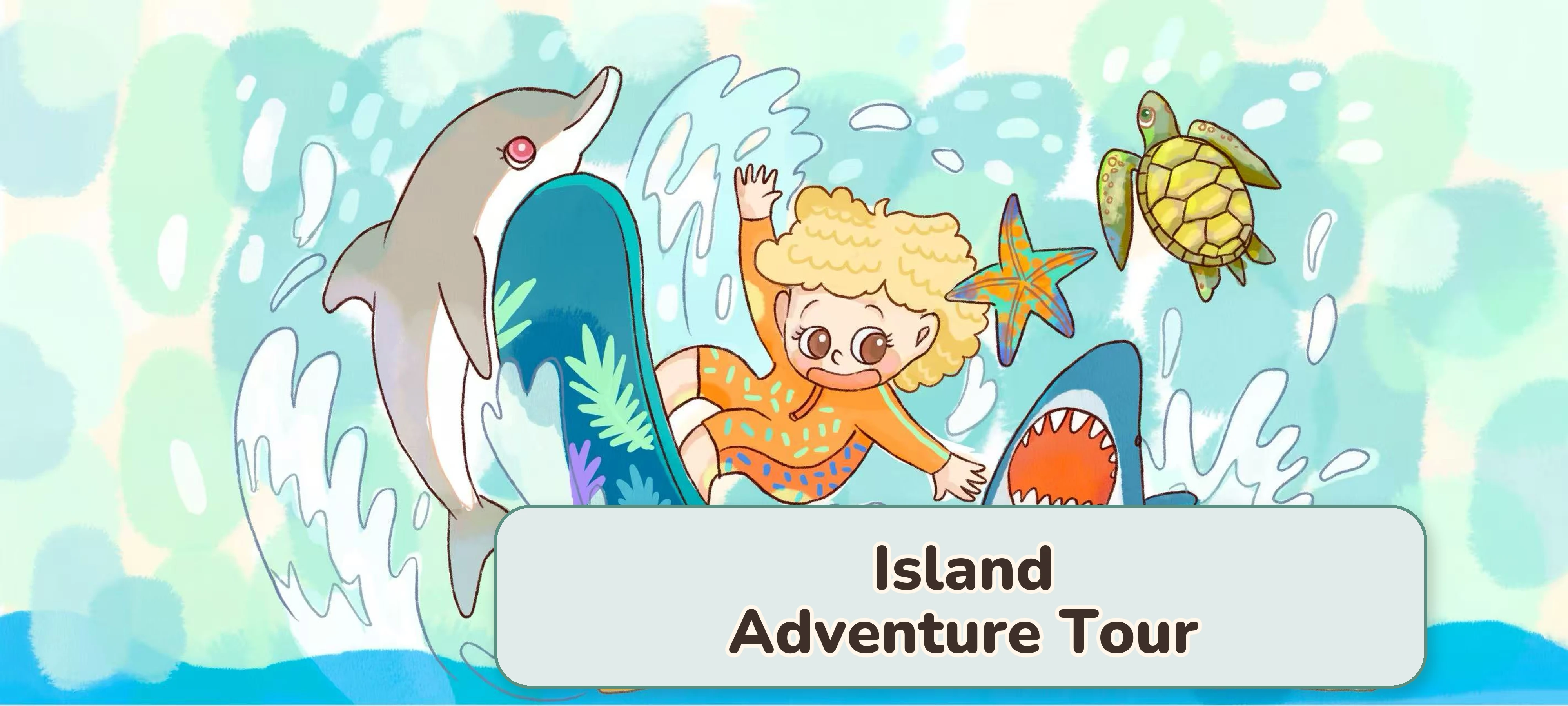 Island Adventure activity illustration
