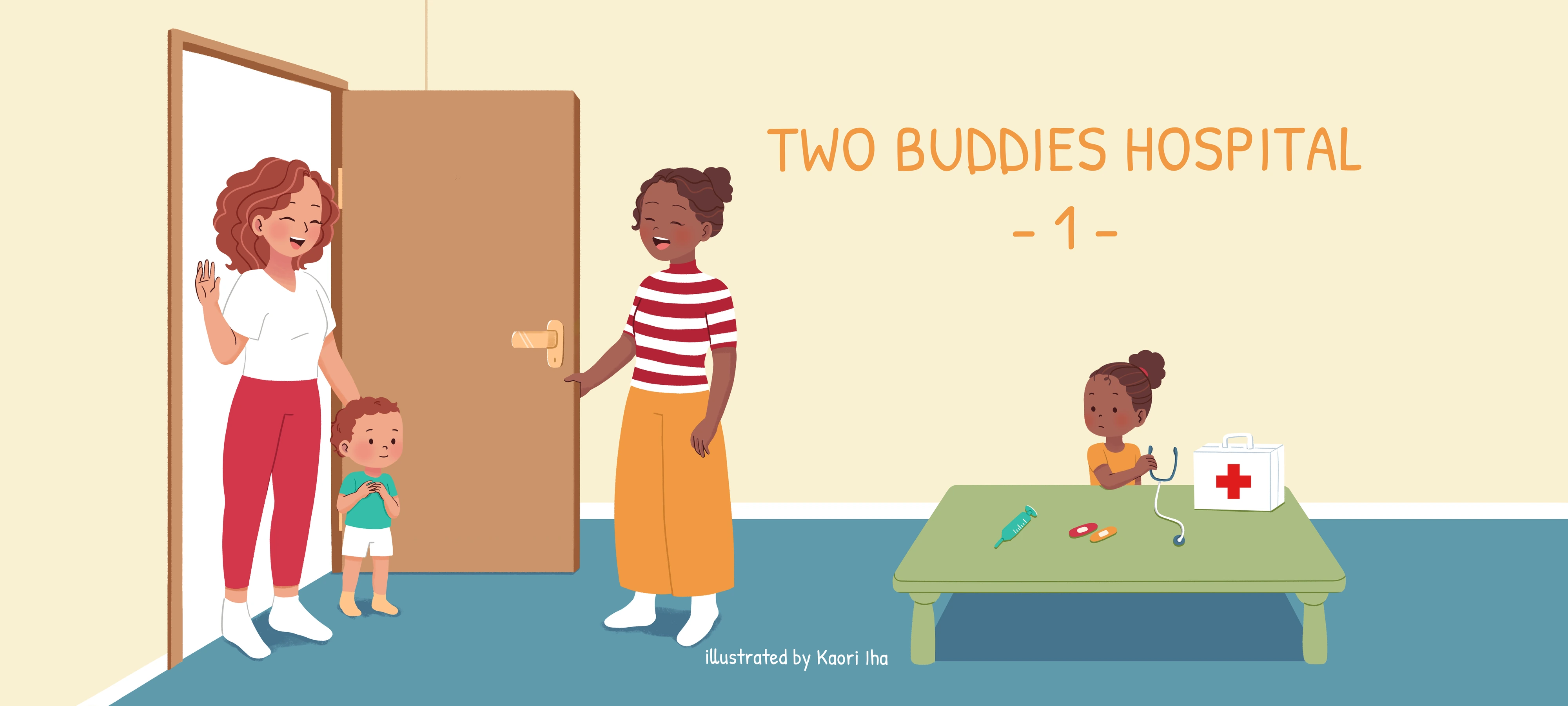 Two Buddies Hospital 1 activity illustration