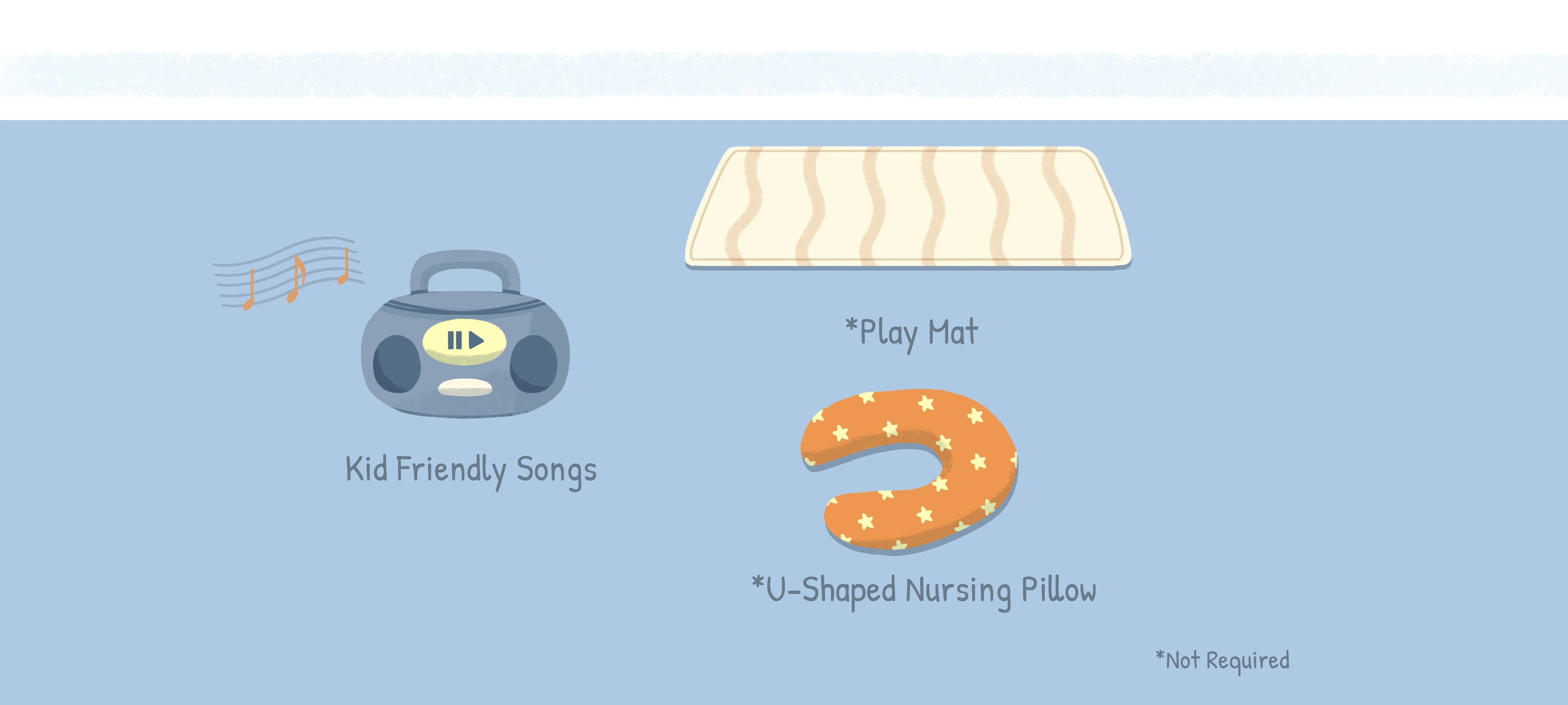 Move with Music, preparation