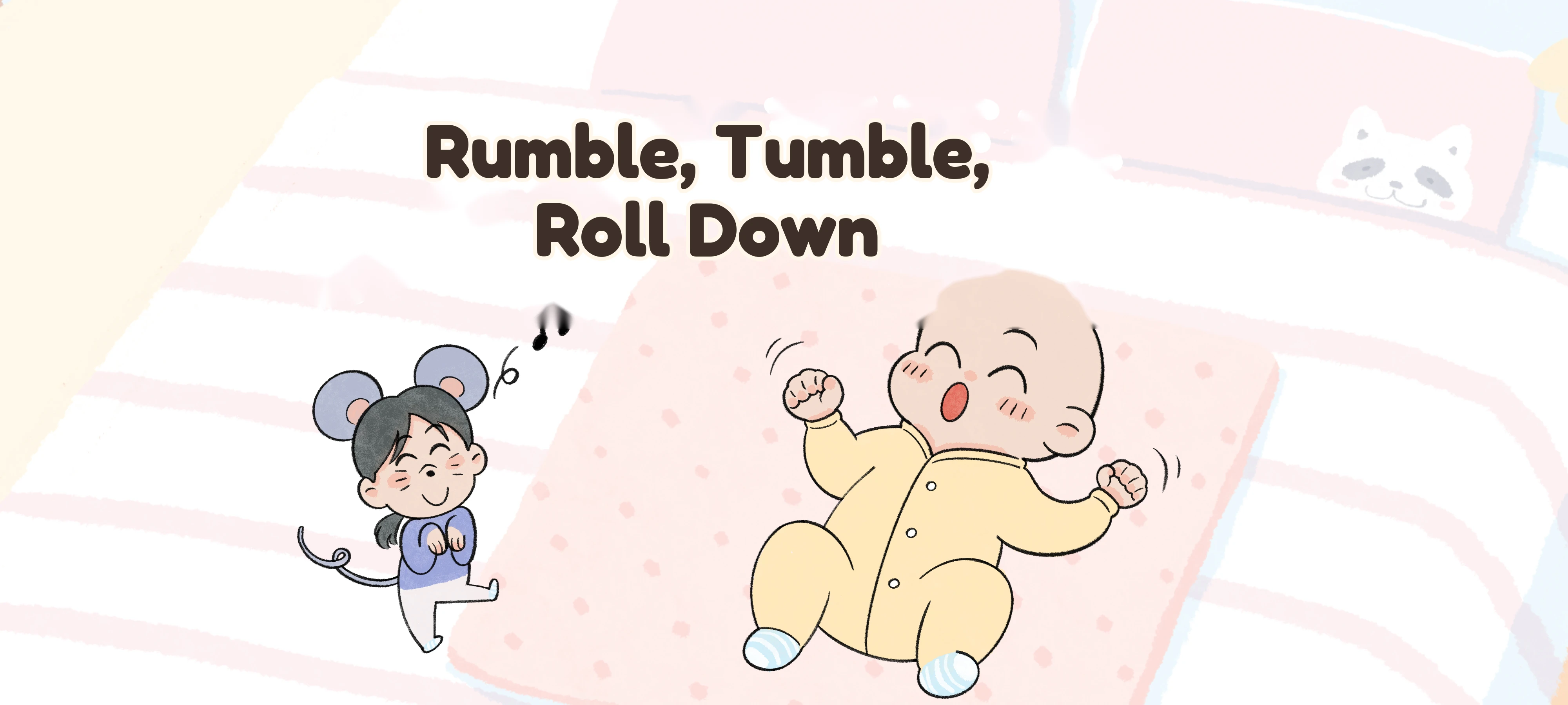 Rumble, Tumble, Roll Down activity illustration