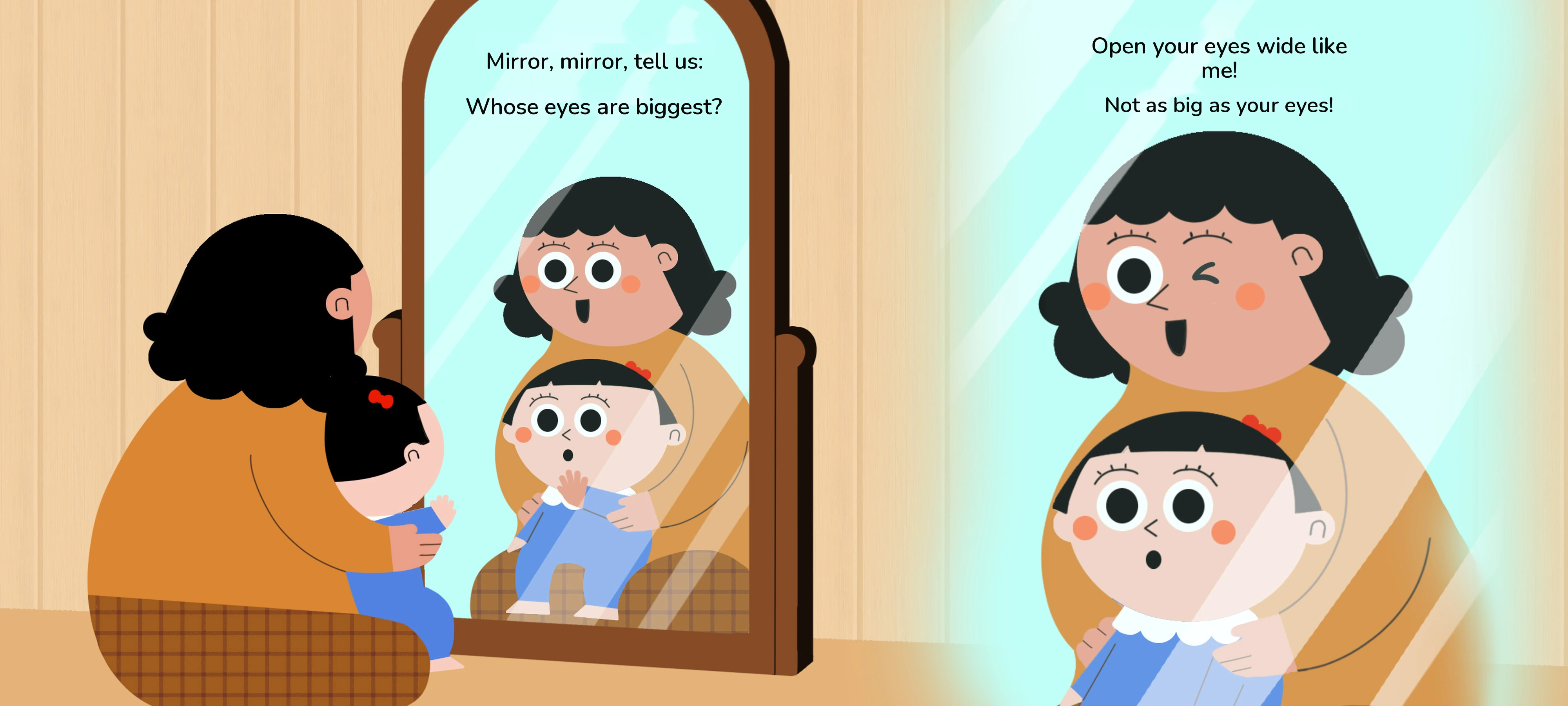 Us in the Mirror, step 1