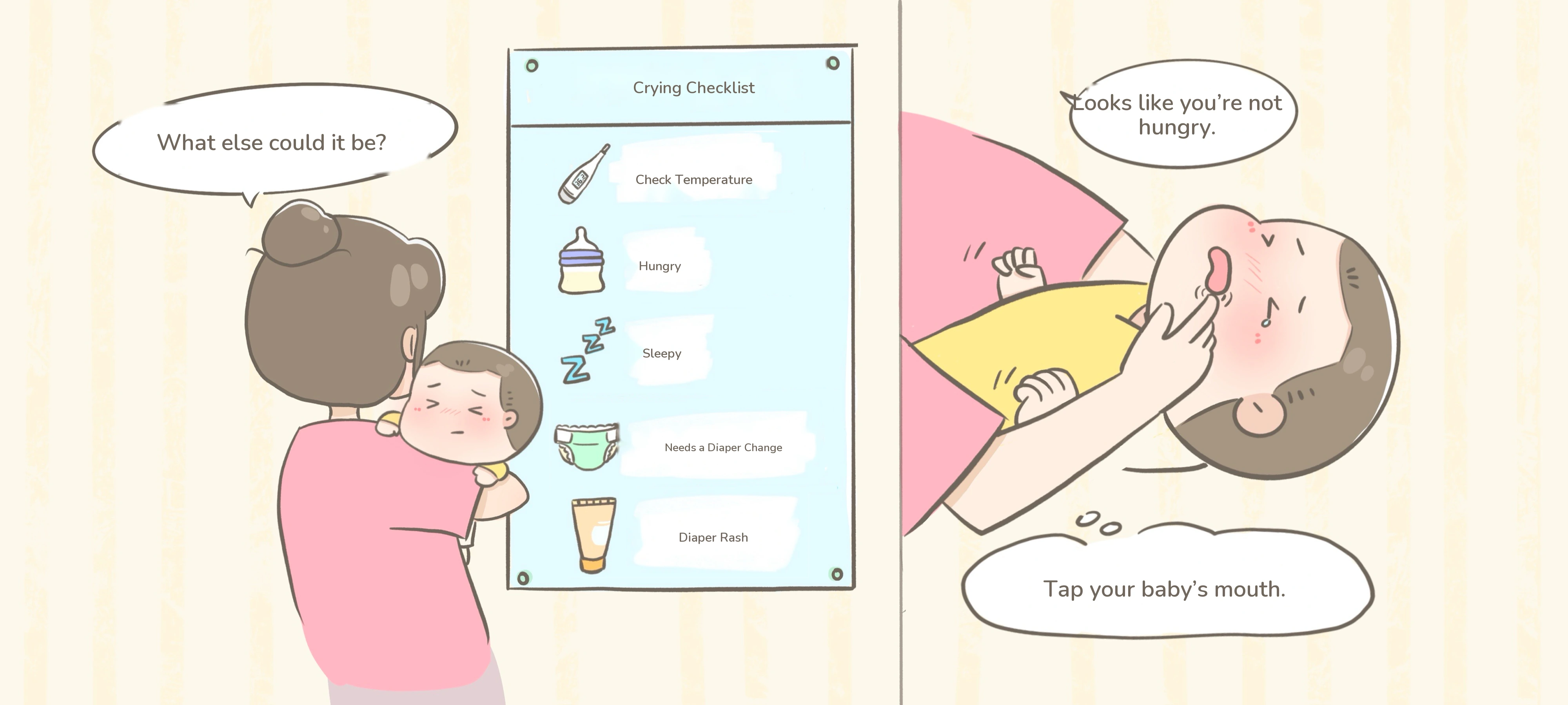 From Tears to Smiles, step 2