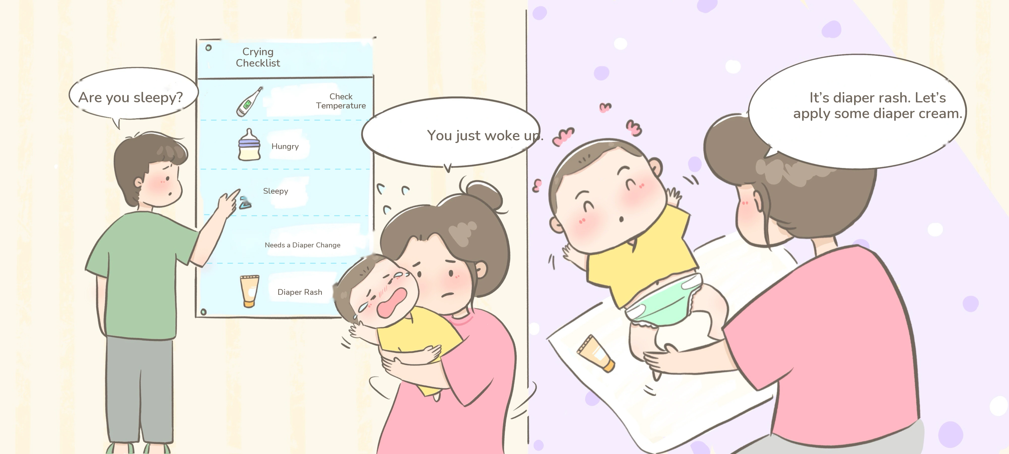 From Tears to Smiles, step 3