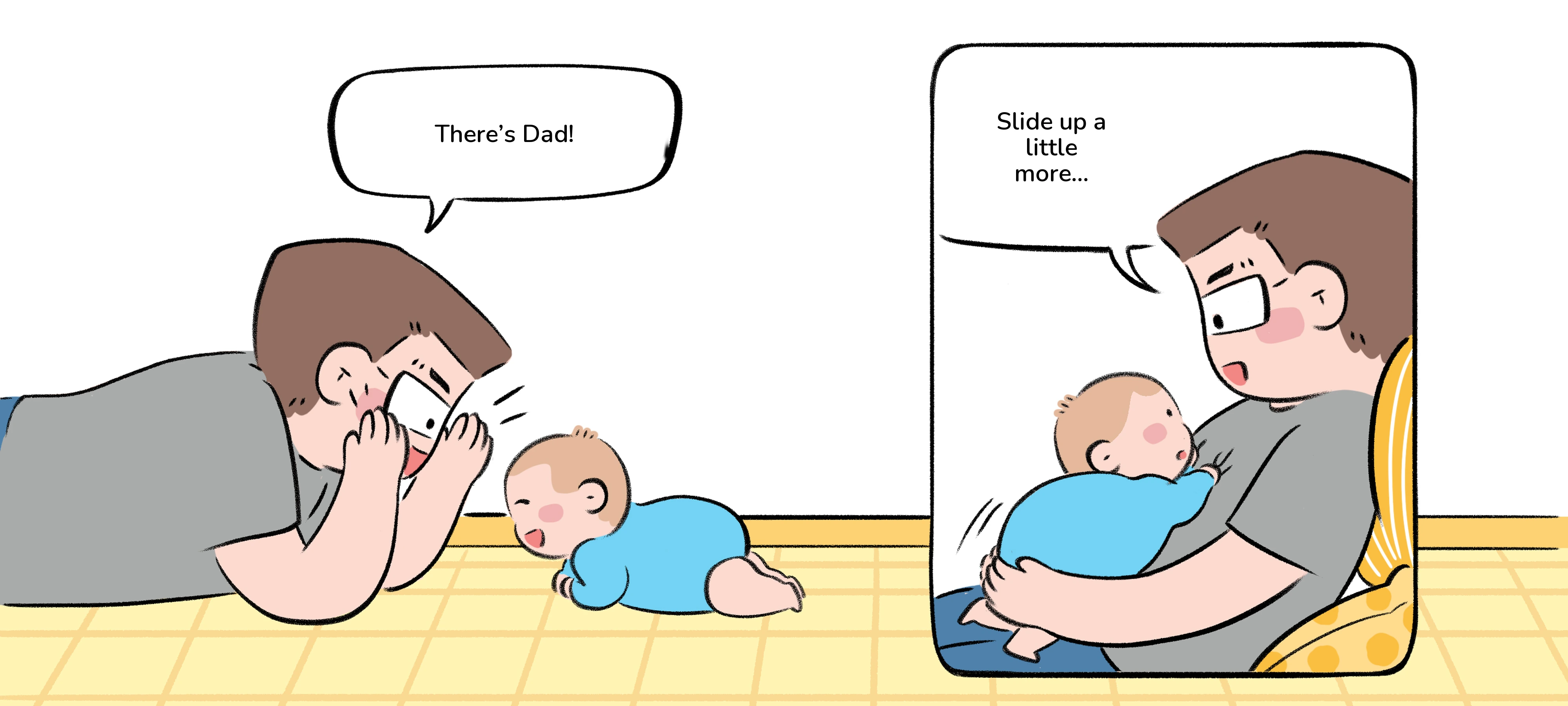 Happy Tummy Time, step 2