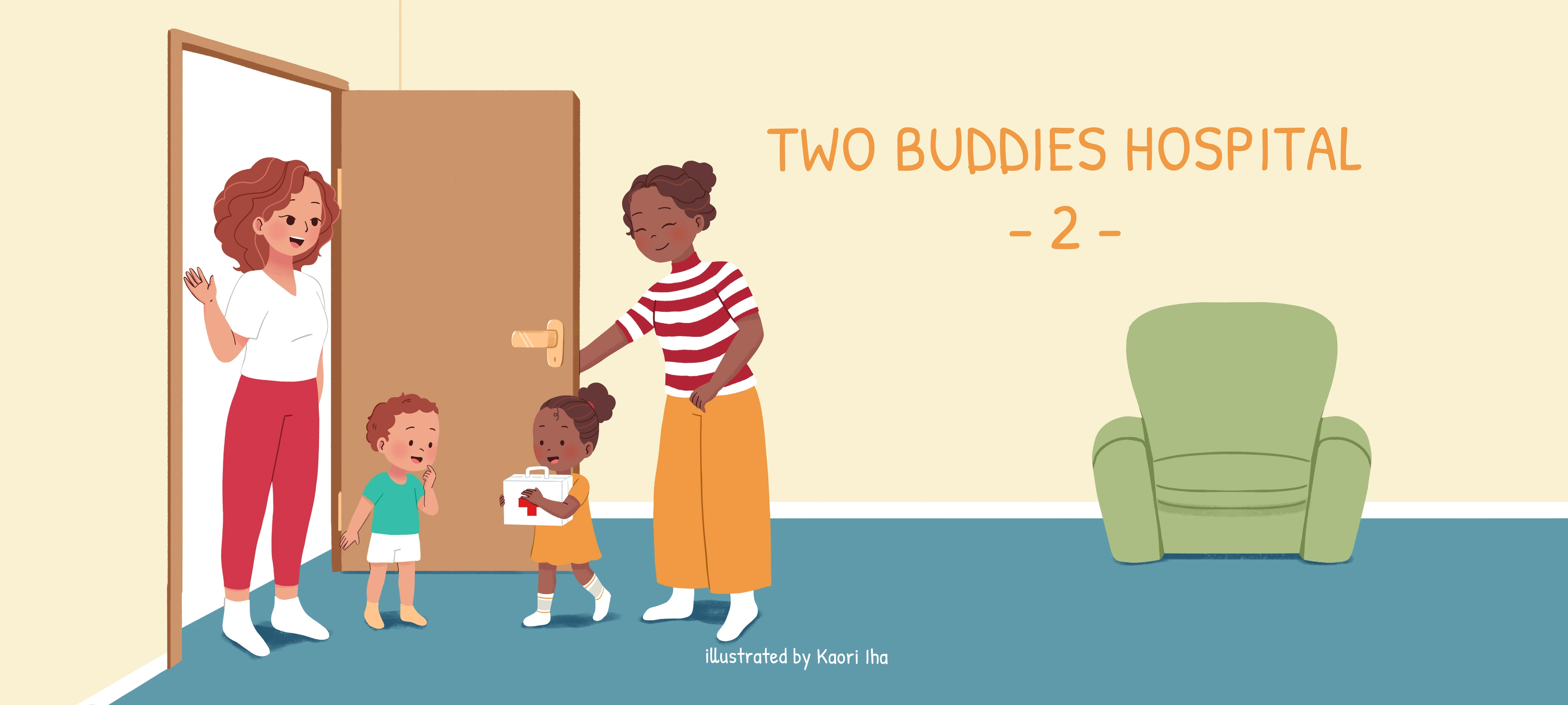 Two Buddies’ Hospital 2 activity illustration