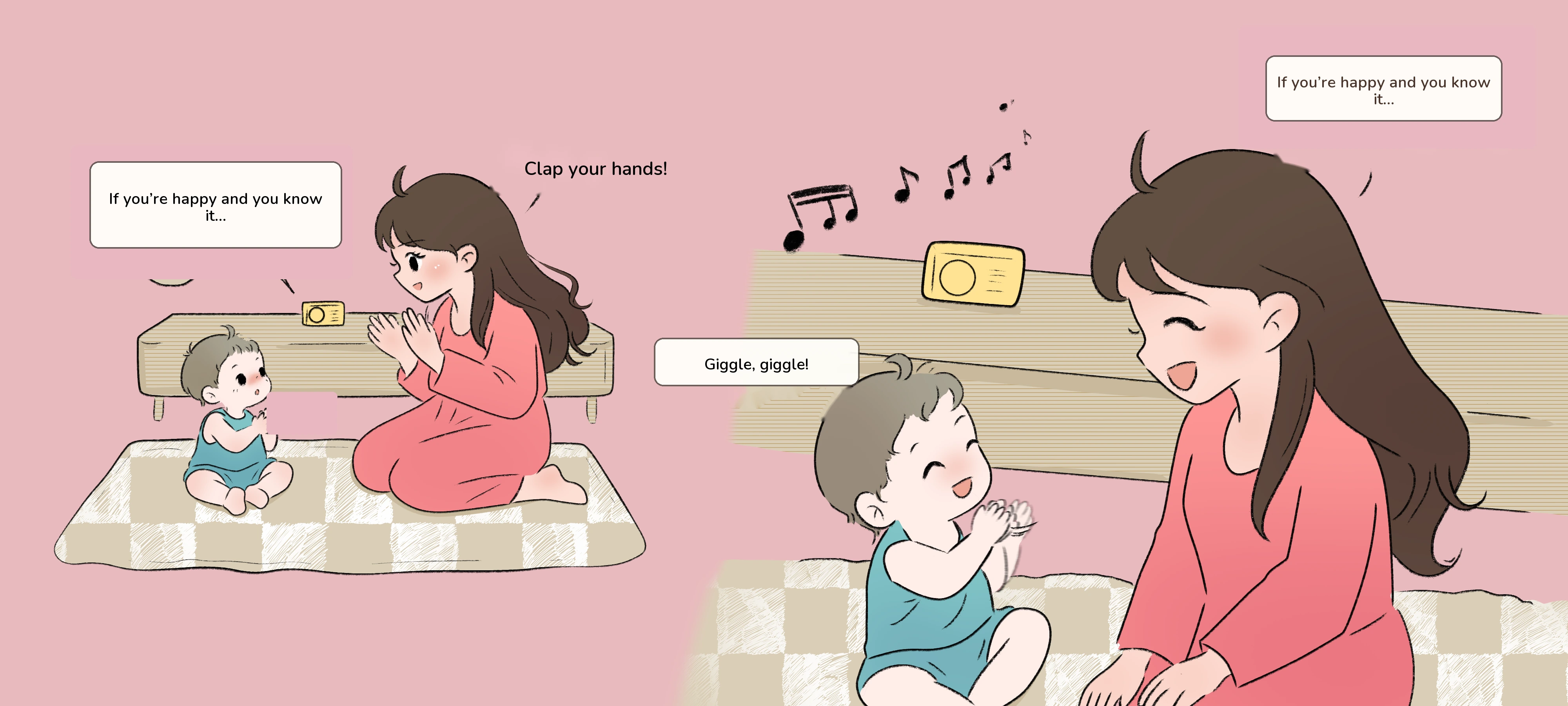 Clap Along with Me, step 2