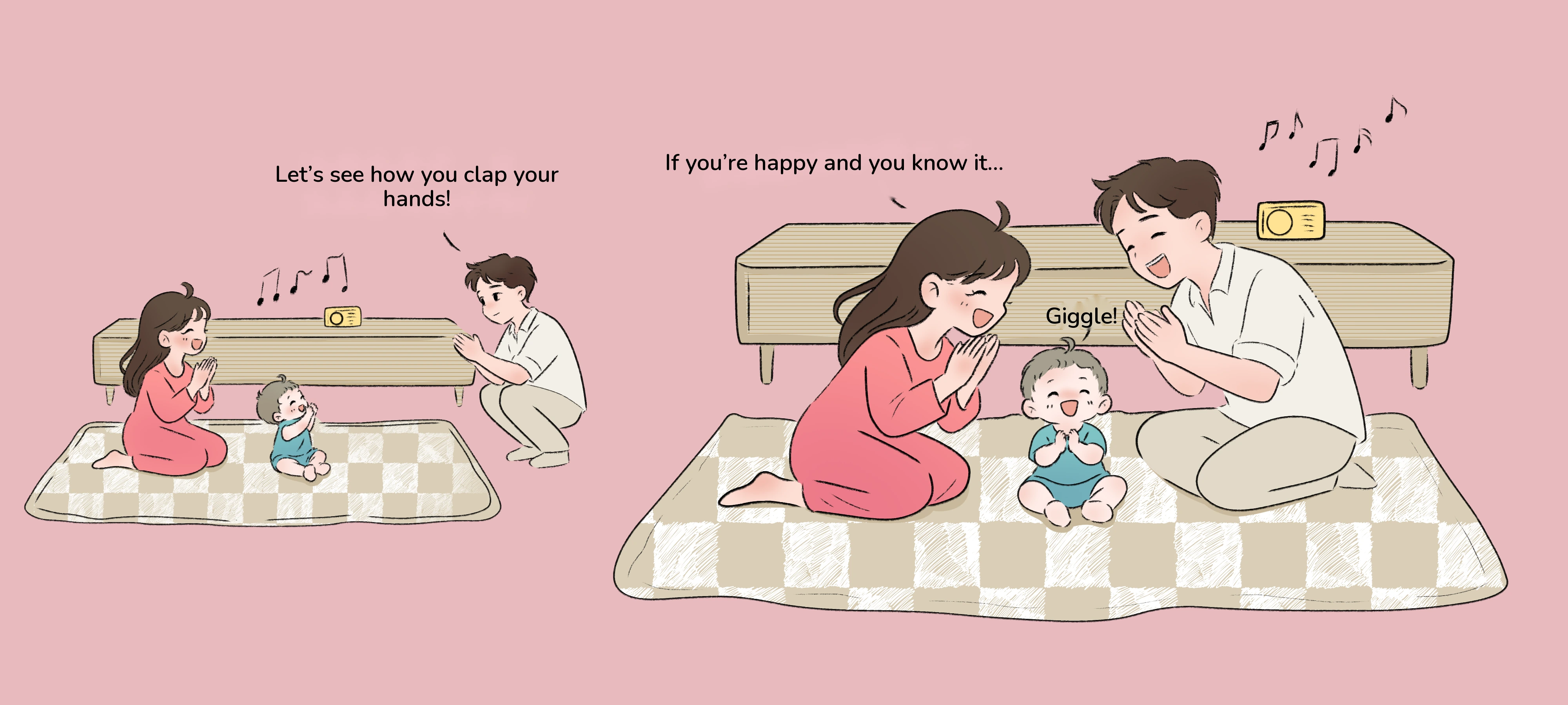 Clap Along with Me, step 3