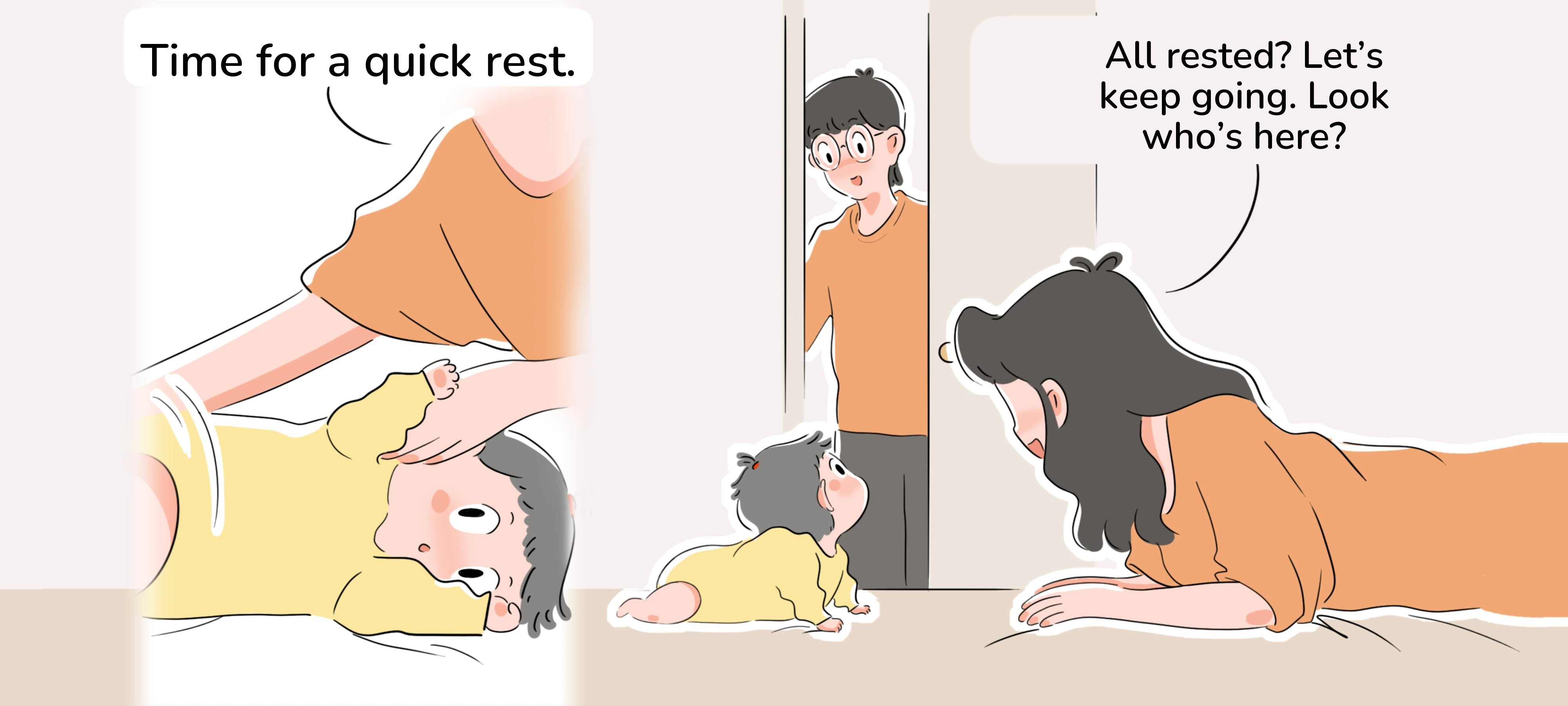 Baby Tummy-Time Fun, step 3
