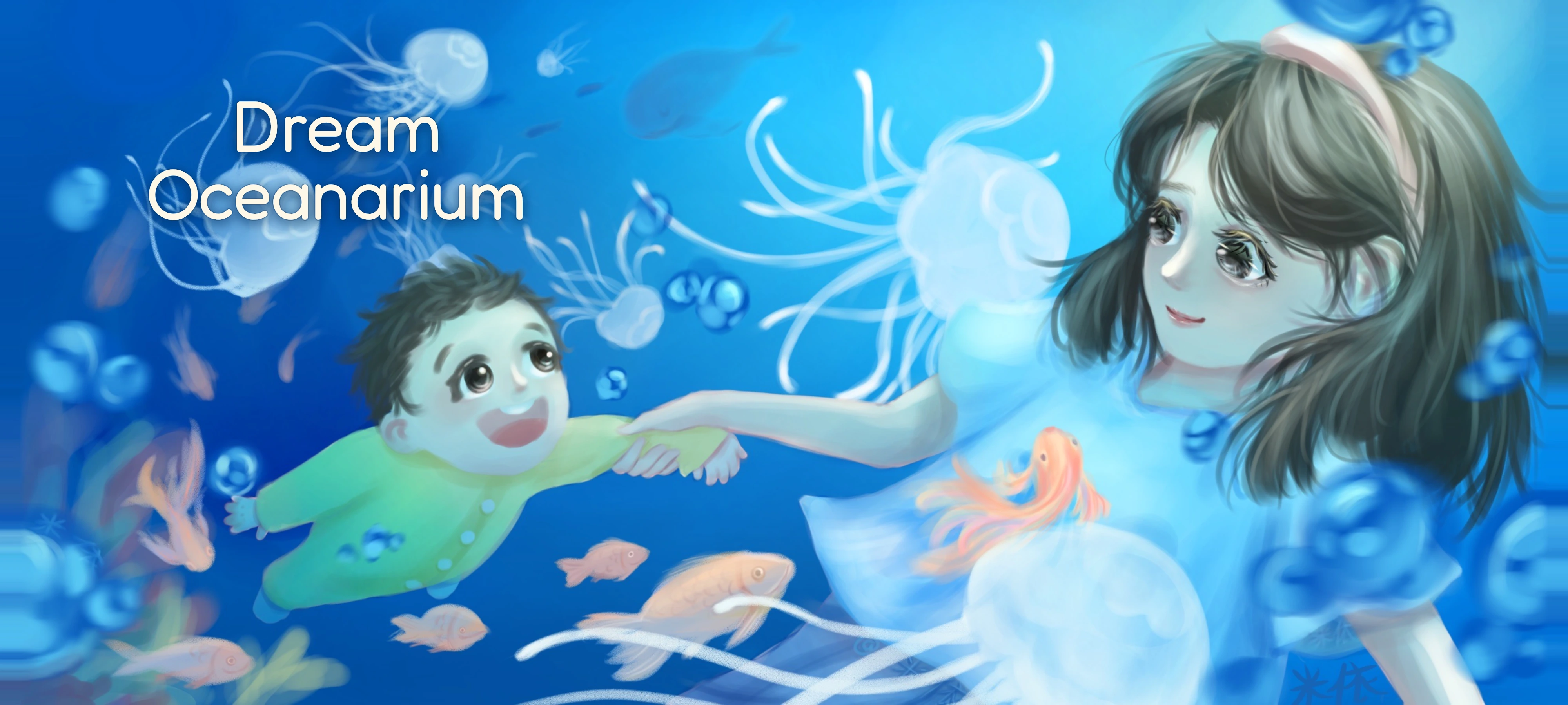 Dreamy Aquarium activity illustration