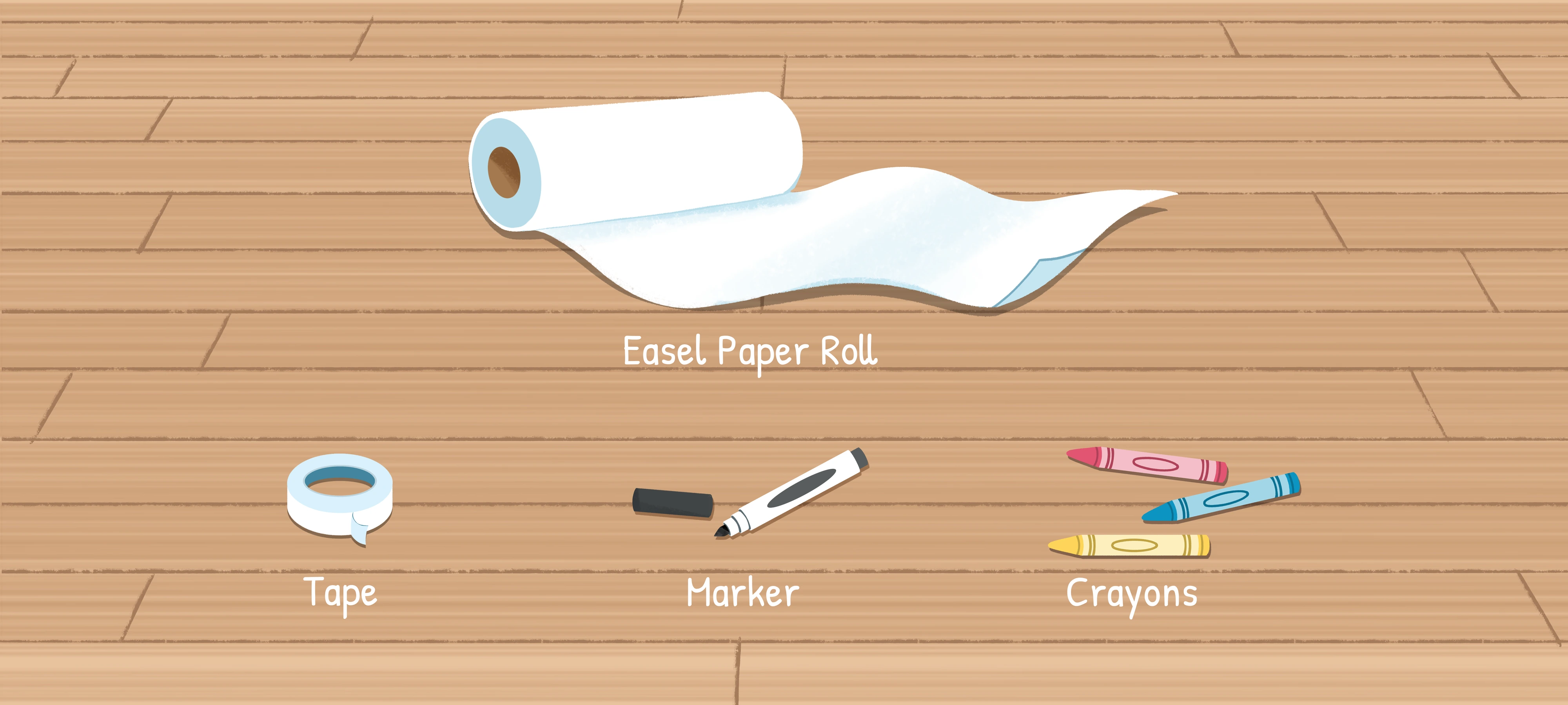 My Body Outline, preparation