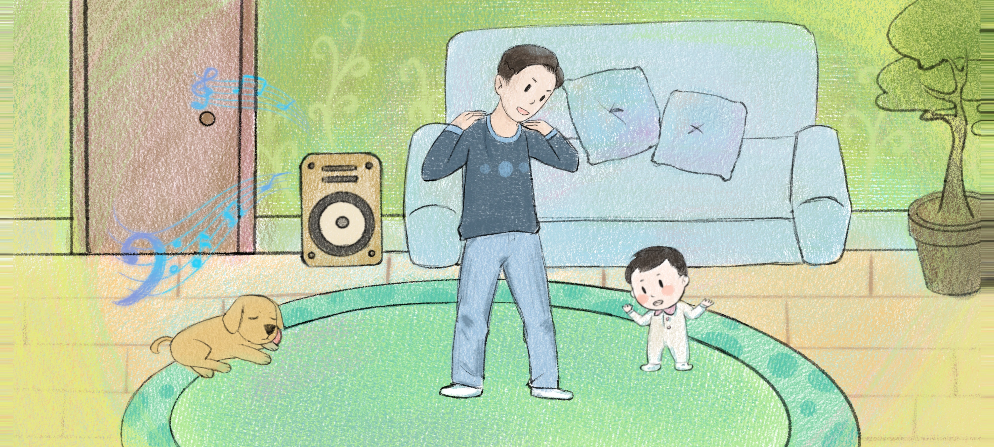 Tap a Body Rhythm, step 1