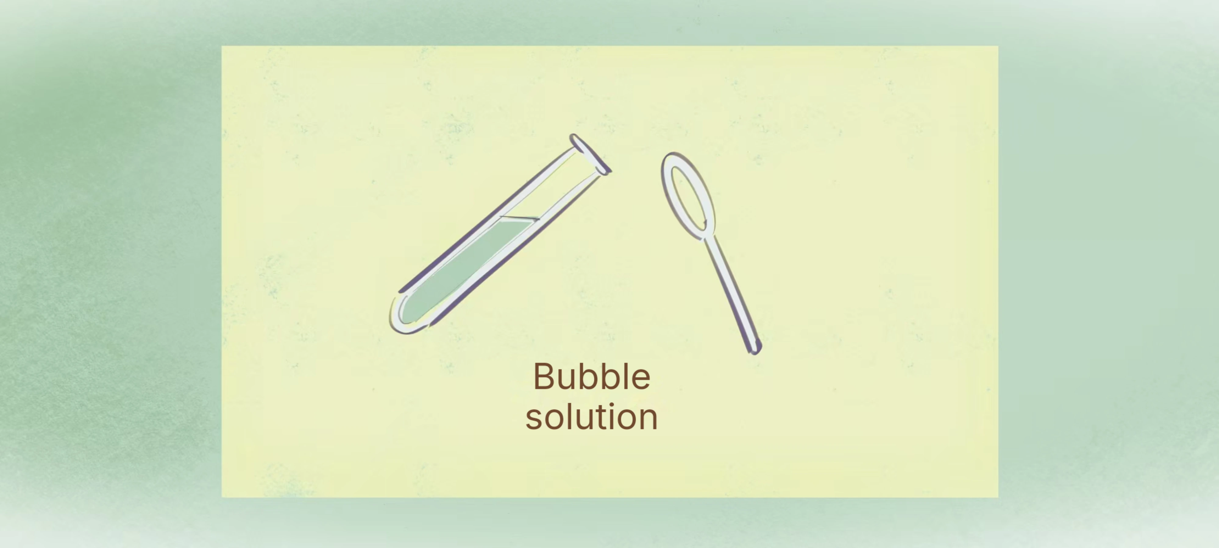 Pop the Bubble, preparation