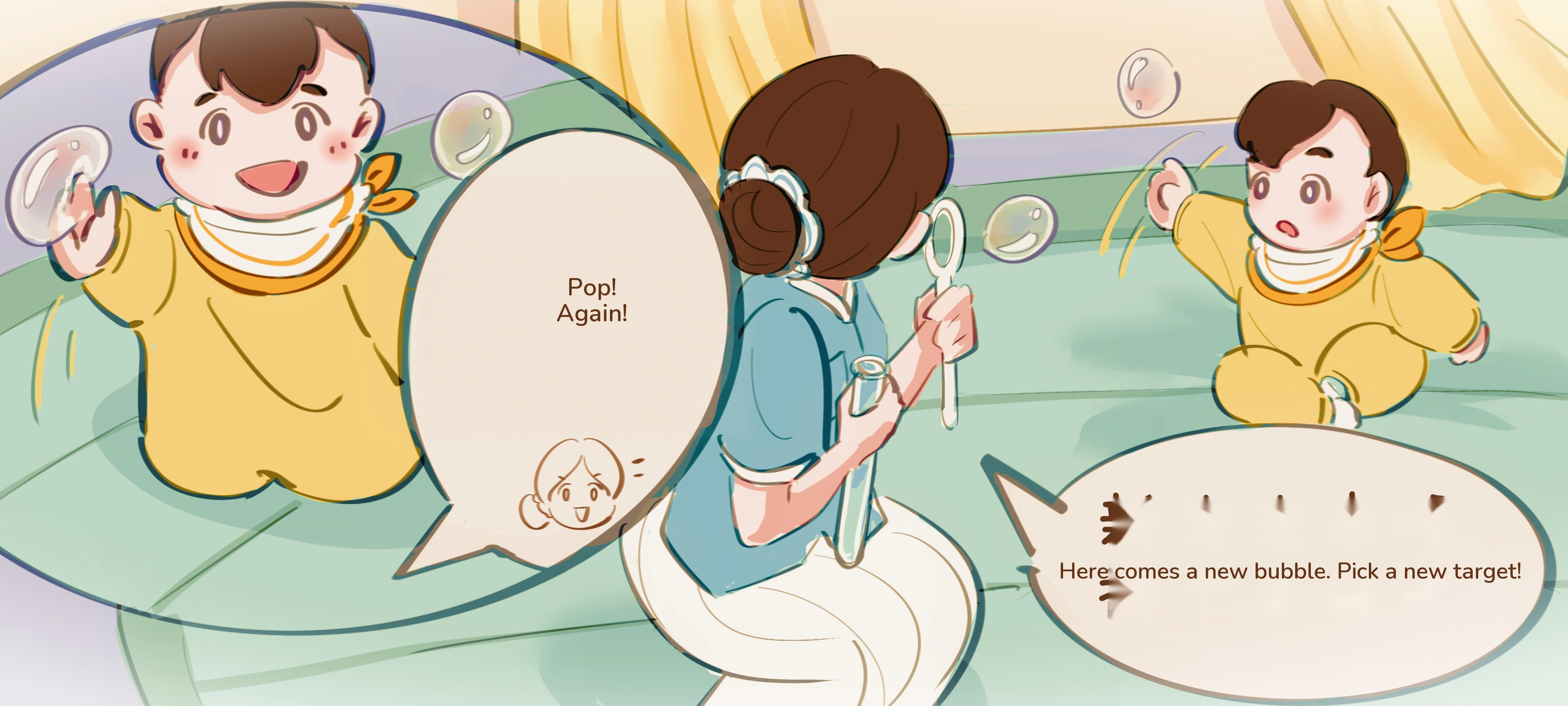 Pop the Bubble, step 3