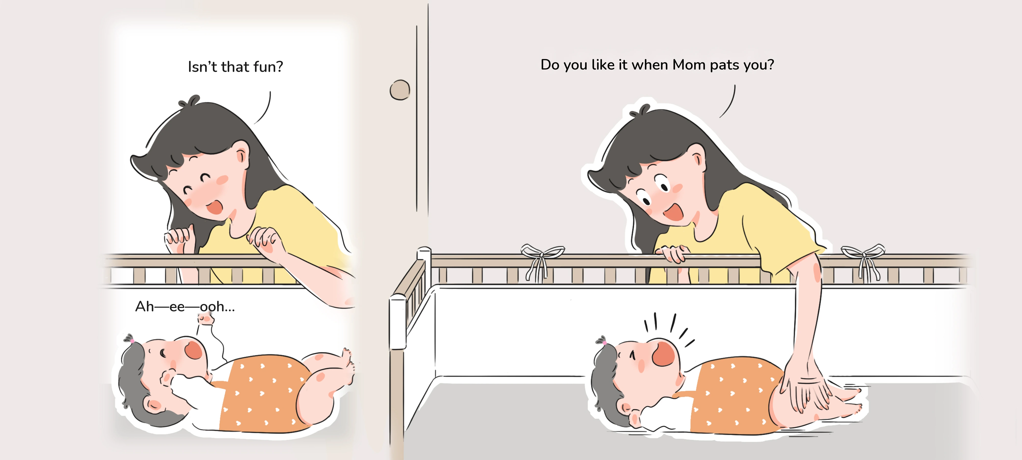 I'll Laugh When You Pat Me, step 2