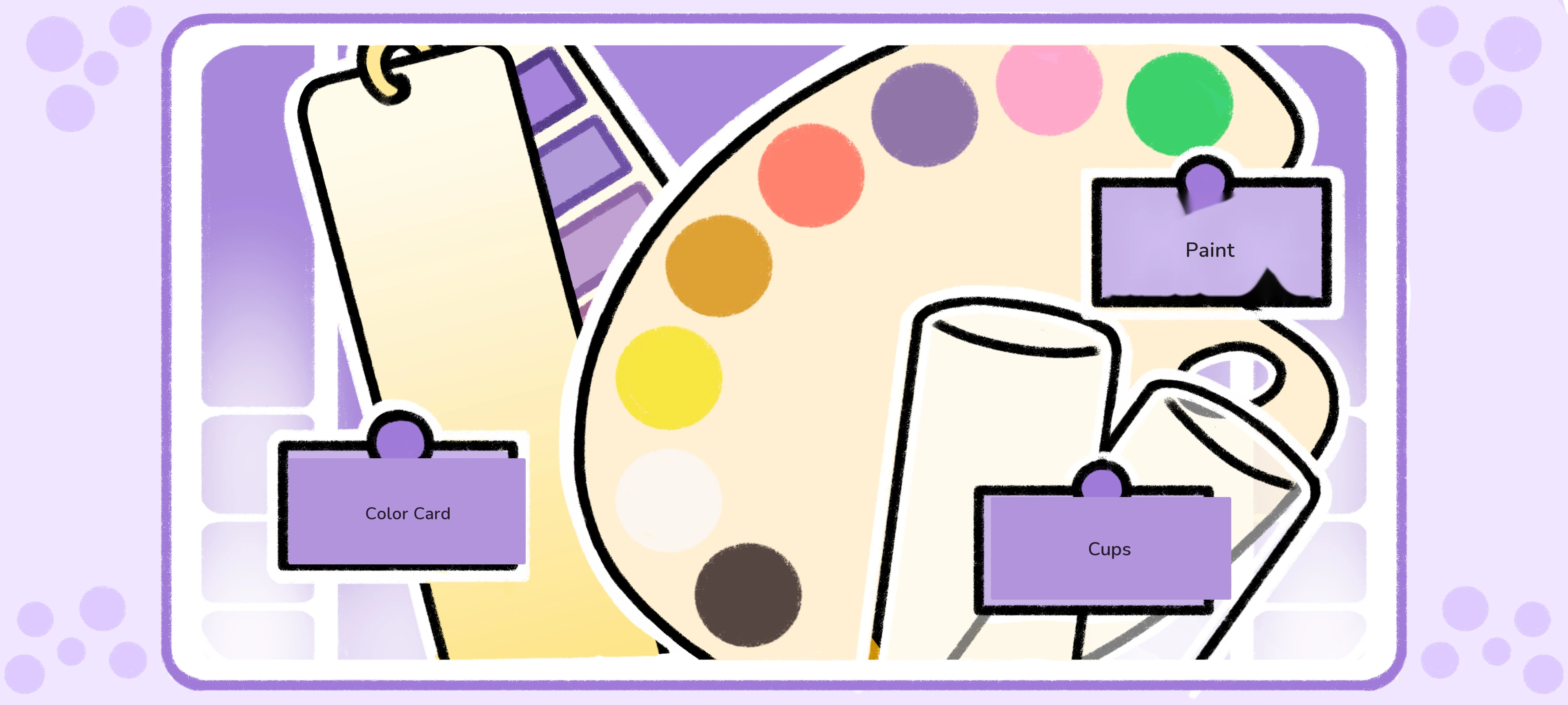 Little Color Mixer, preparation