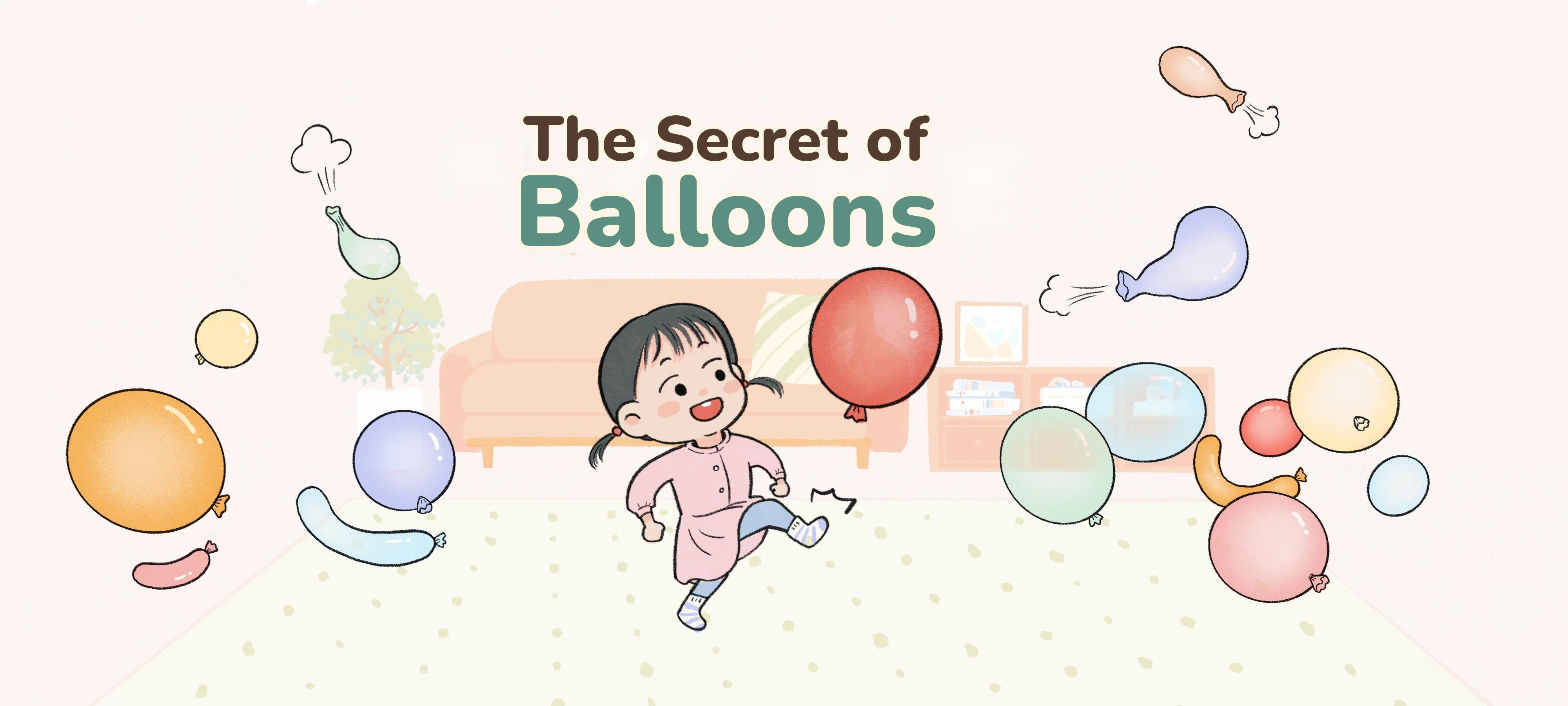 The Secret of Balloons activity illustration