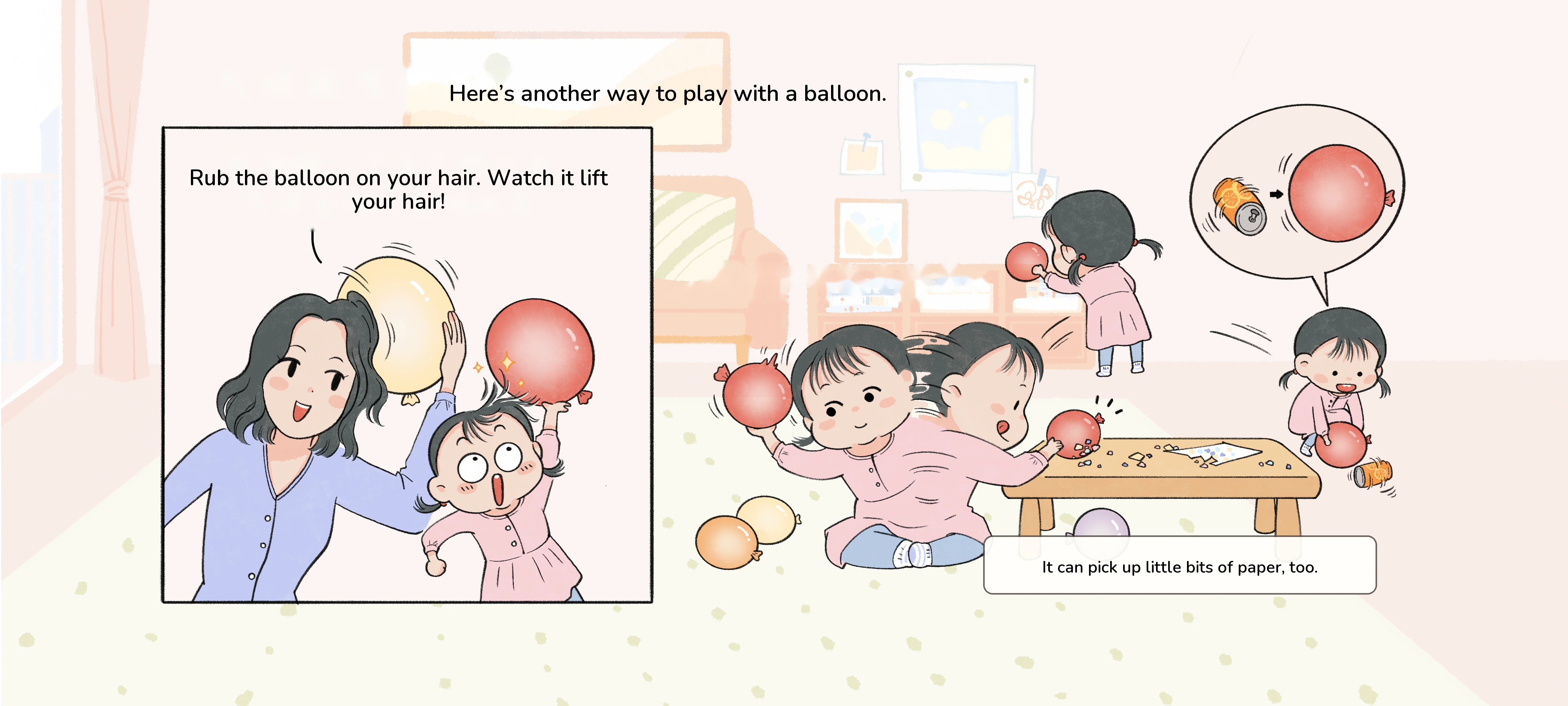 The Secret of Balloons, step 2