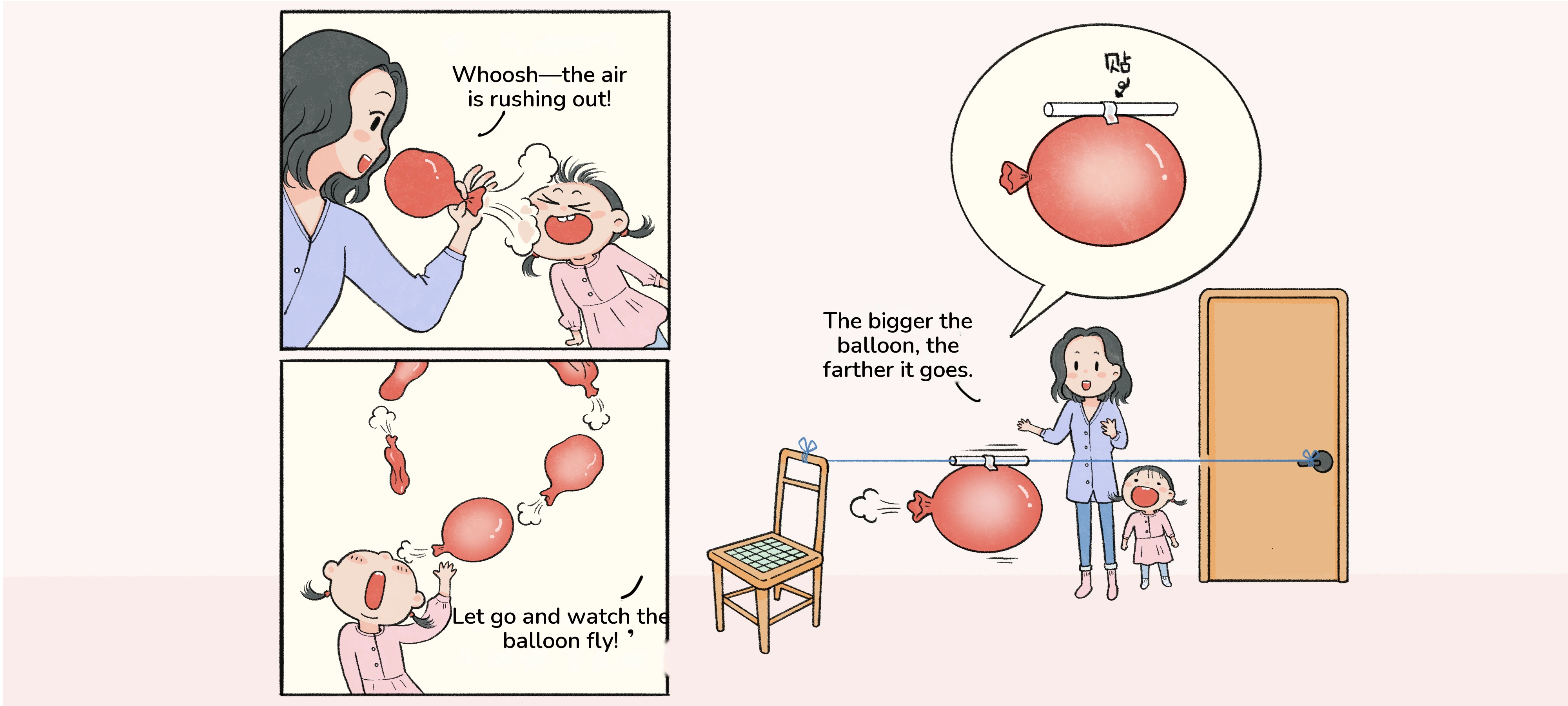 The Secret of Balloons, step 3