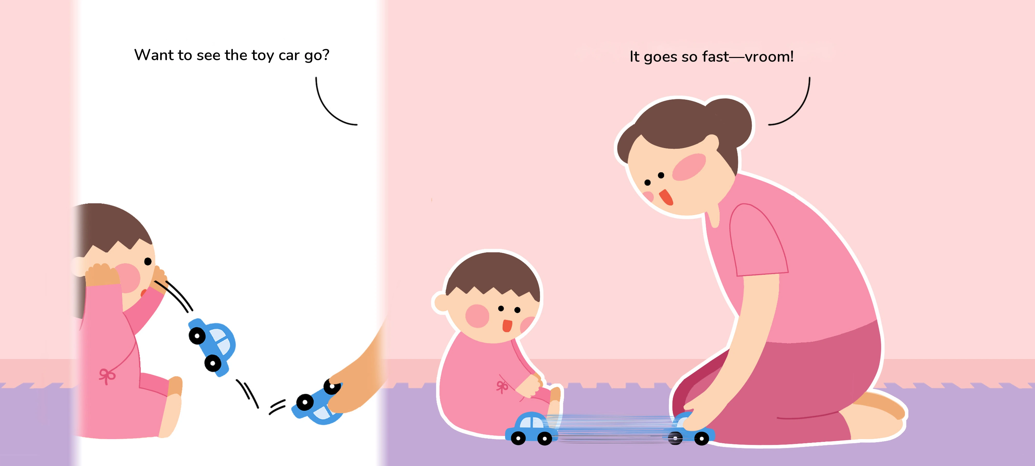 Meet the Little Car, step 2