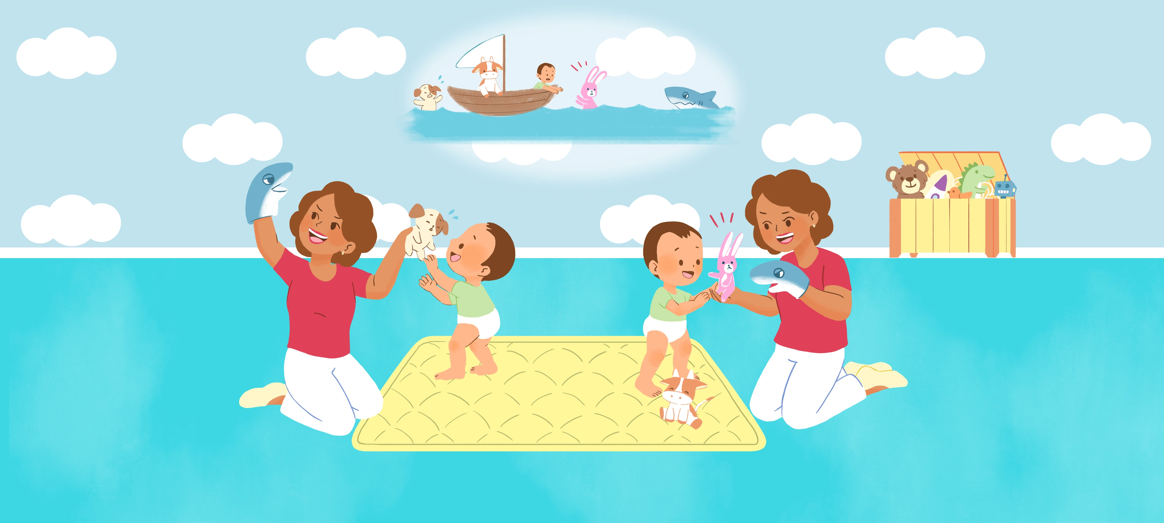 Rescue the Animals from the Shark, step 2