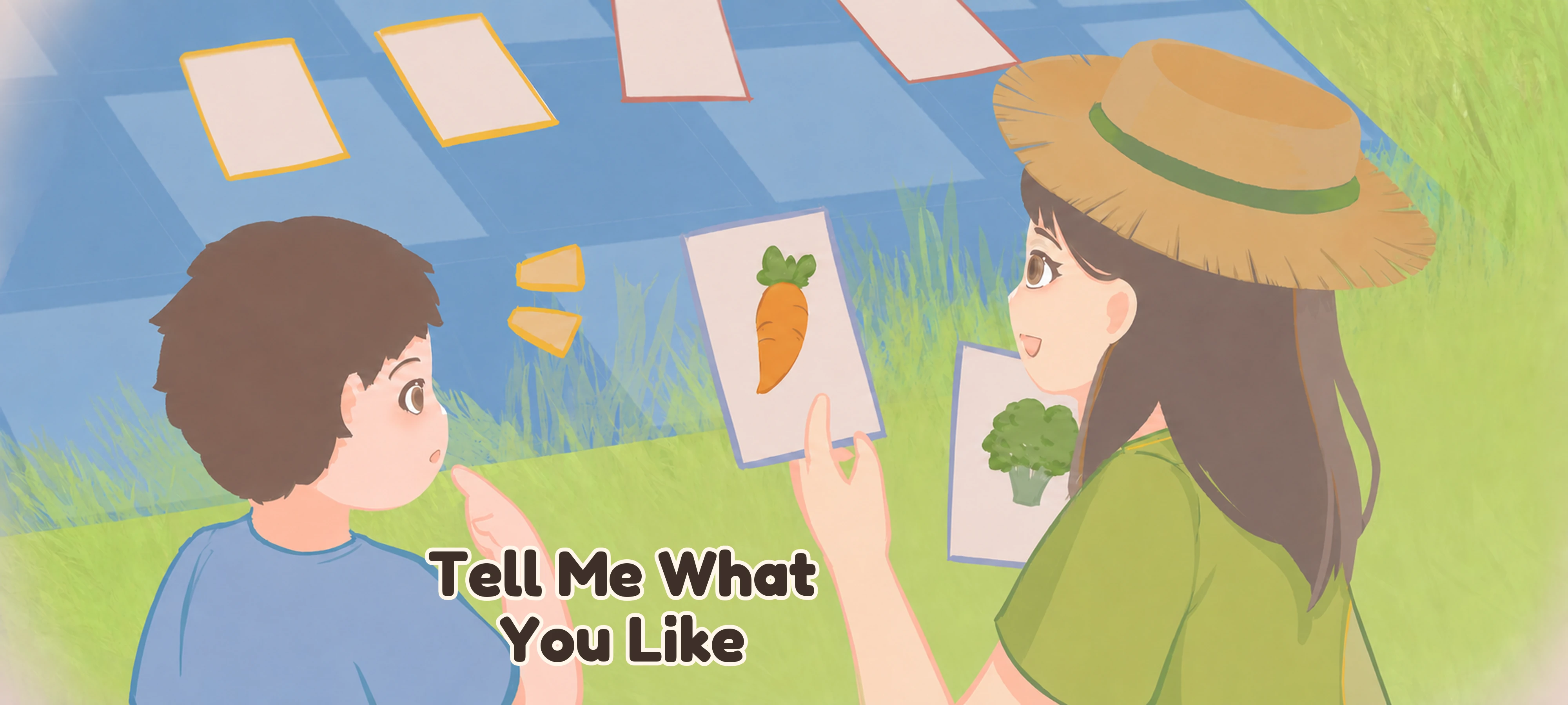 Tell Me What You Like activity illustration