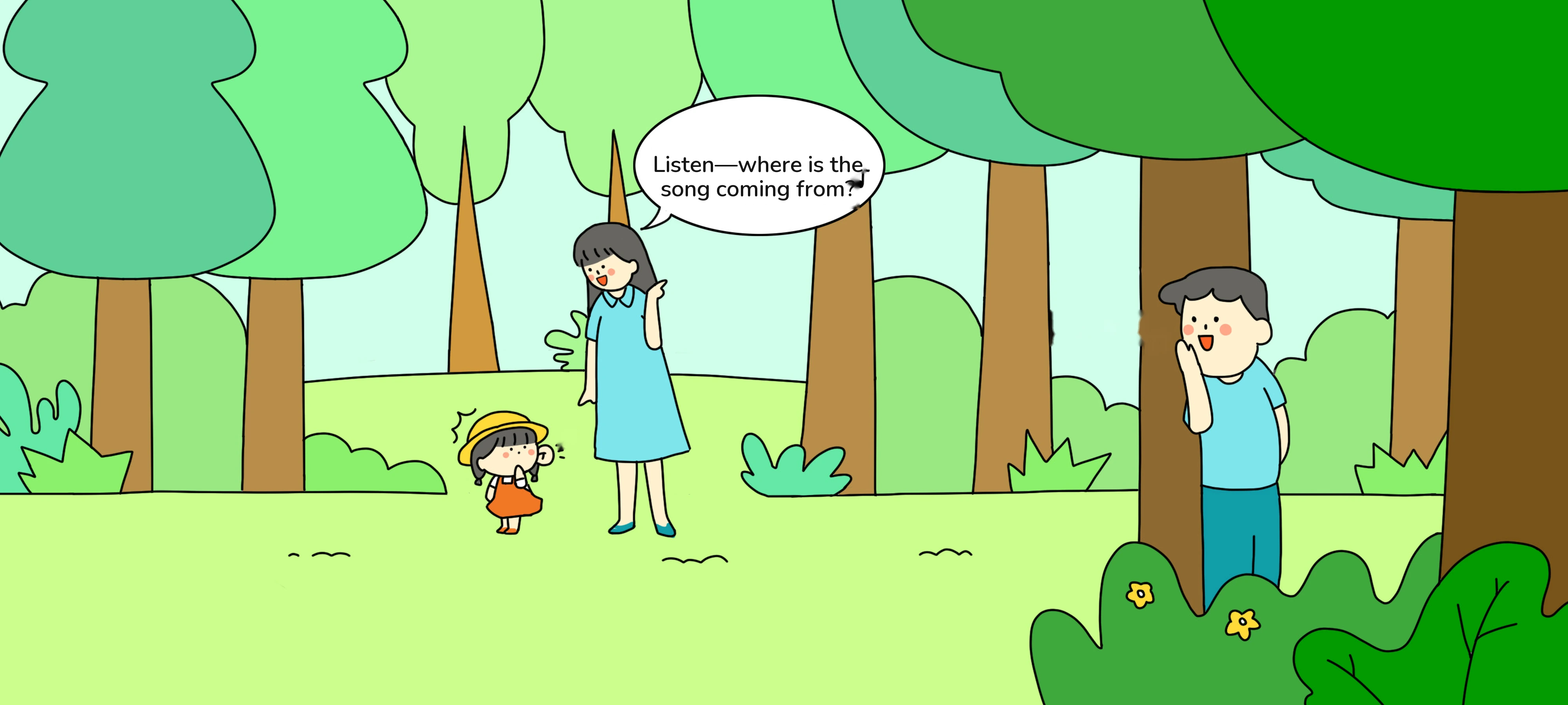 Forest Hide-and-Seek, step 2