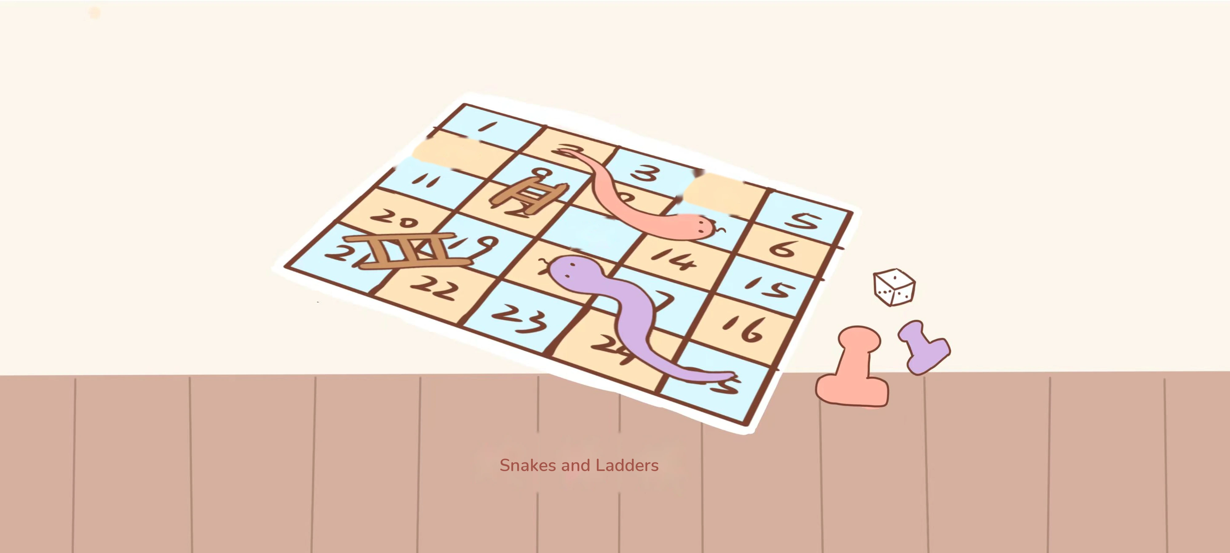 Snakes and Ladders, preparation